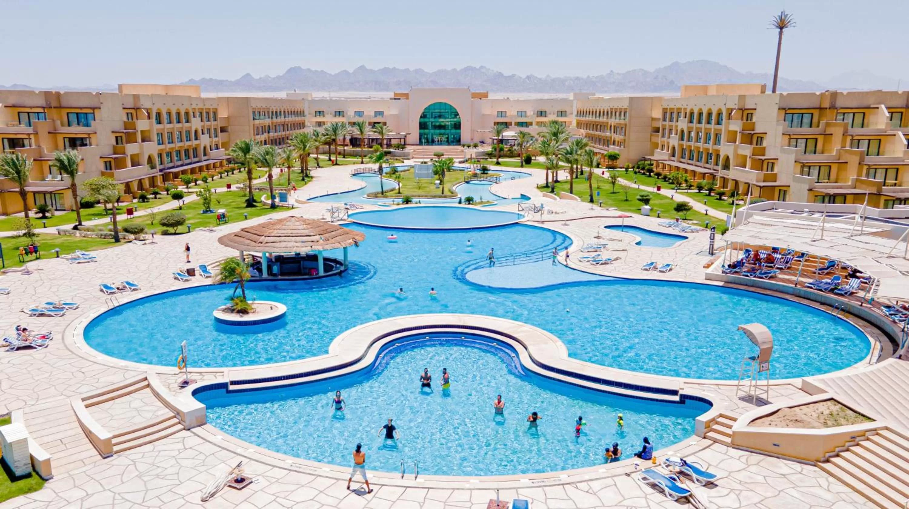 Swimming pool in Movenpick Waterpark Resort & Spa Soma Bay