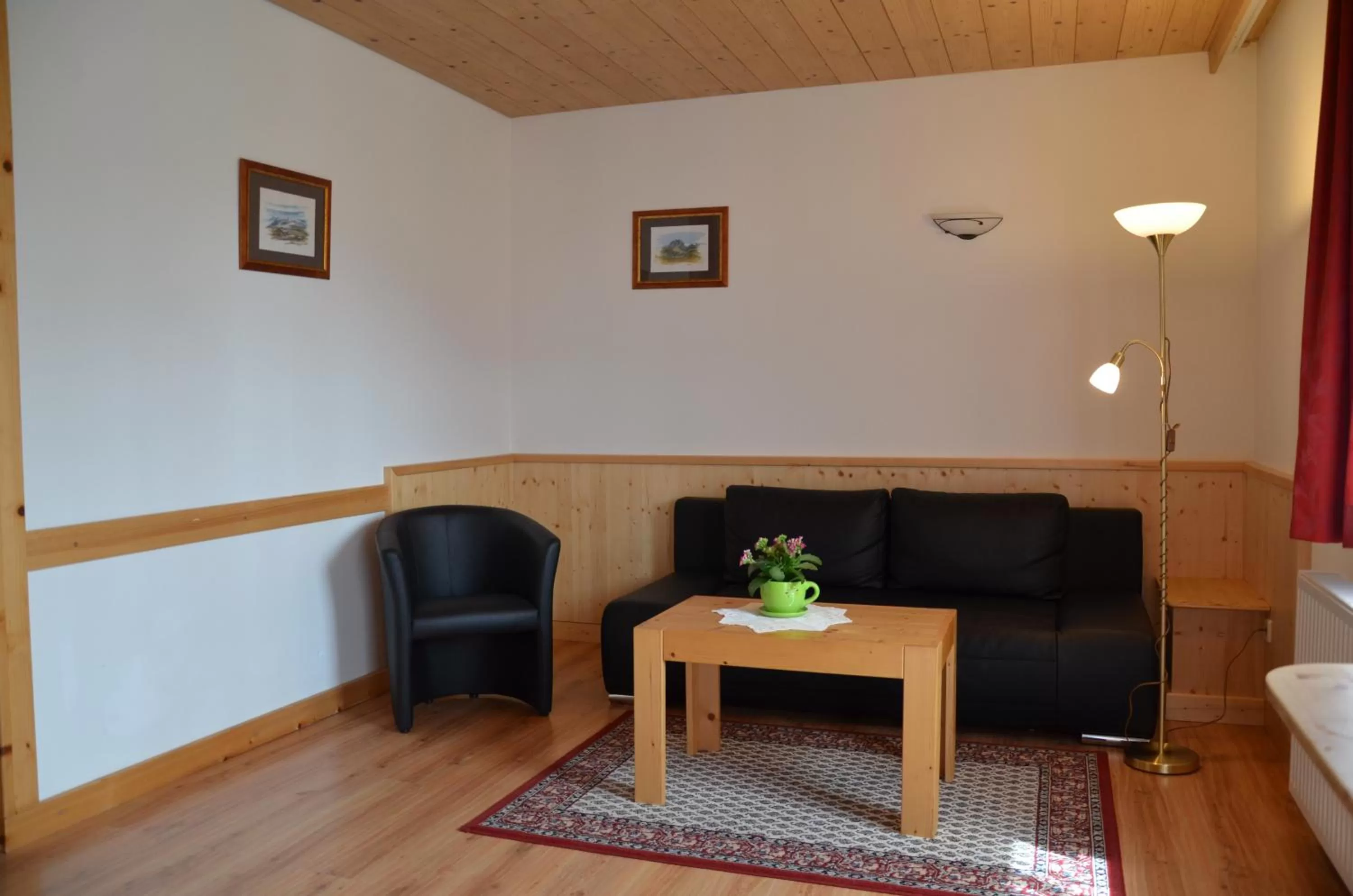 Living room in Pension zum Schreiner