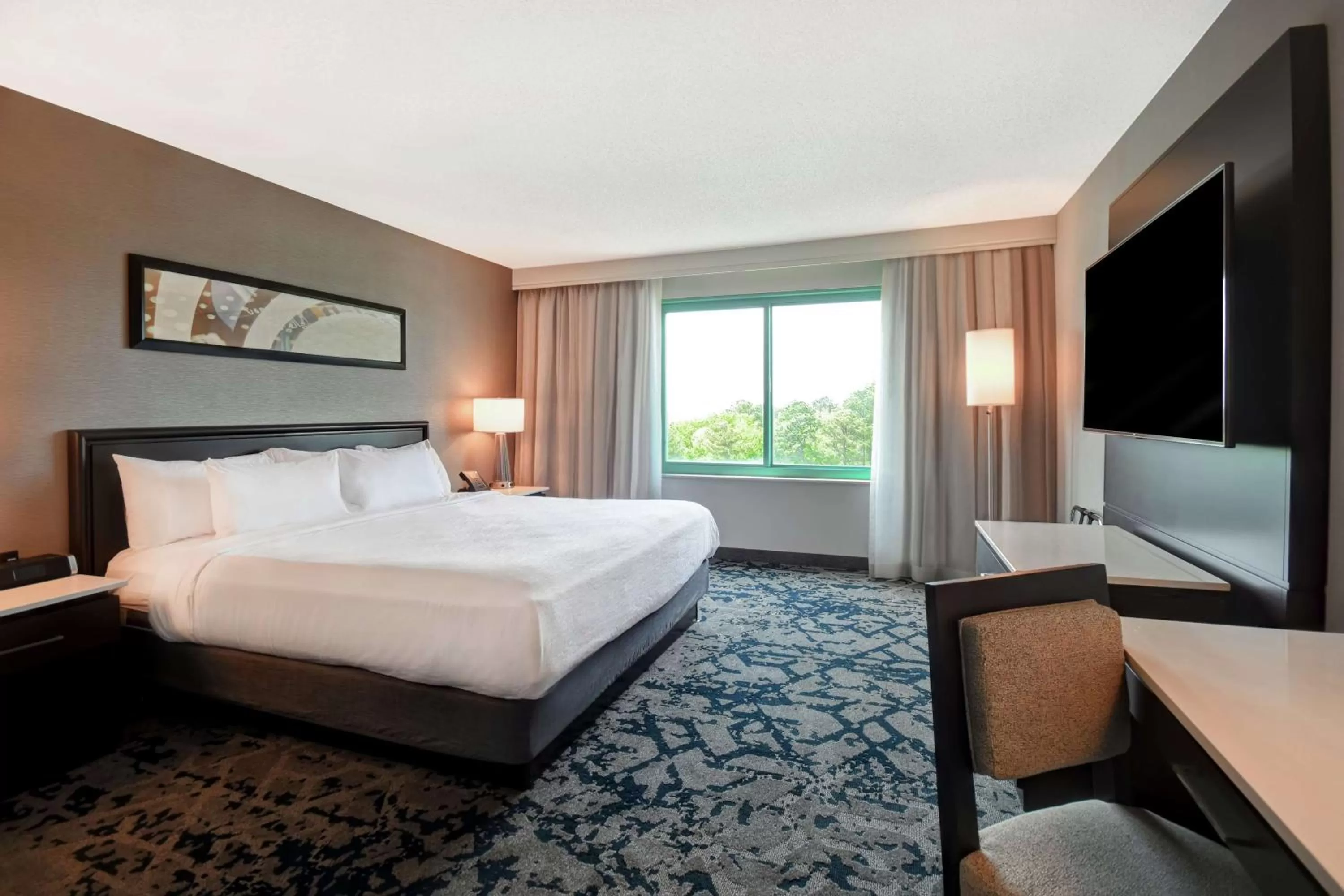 Bedroom, Bed in Embassy Suites by Hilton Raleigh Durham Research Triangle