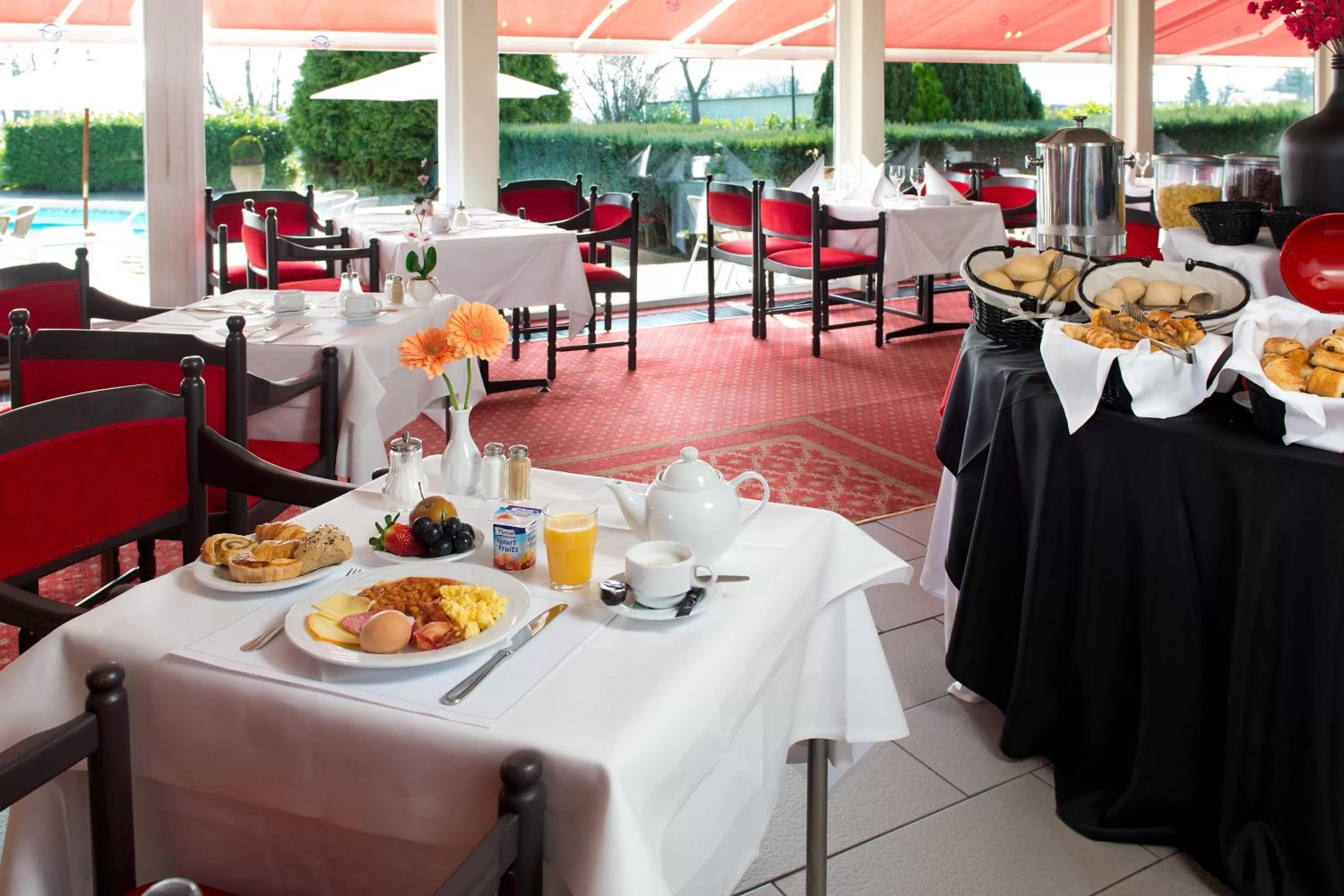 Restaurant/places to eat in Globales Post Hotel & Wellness