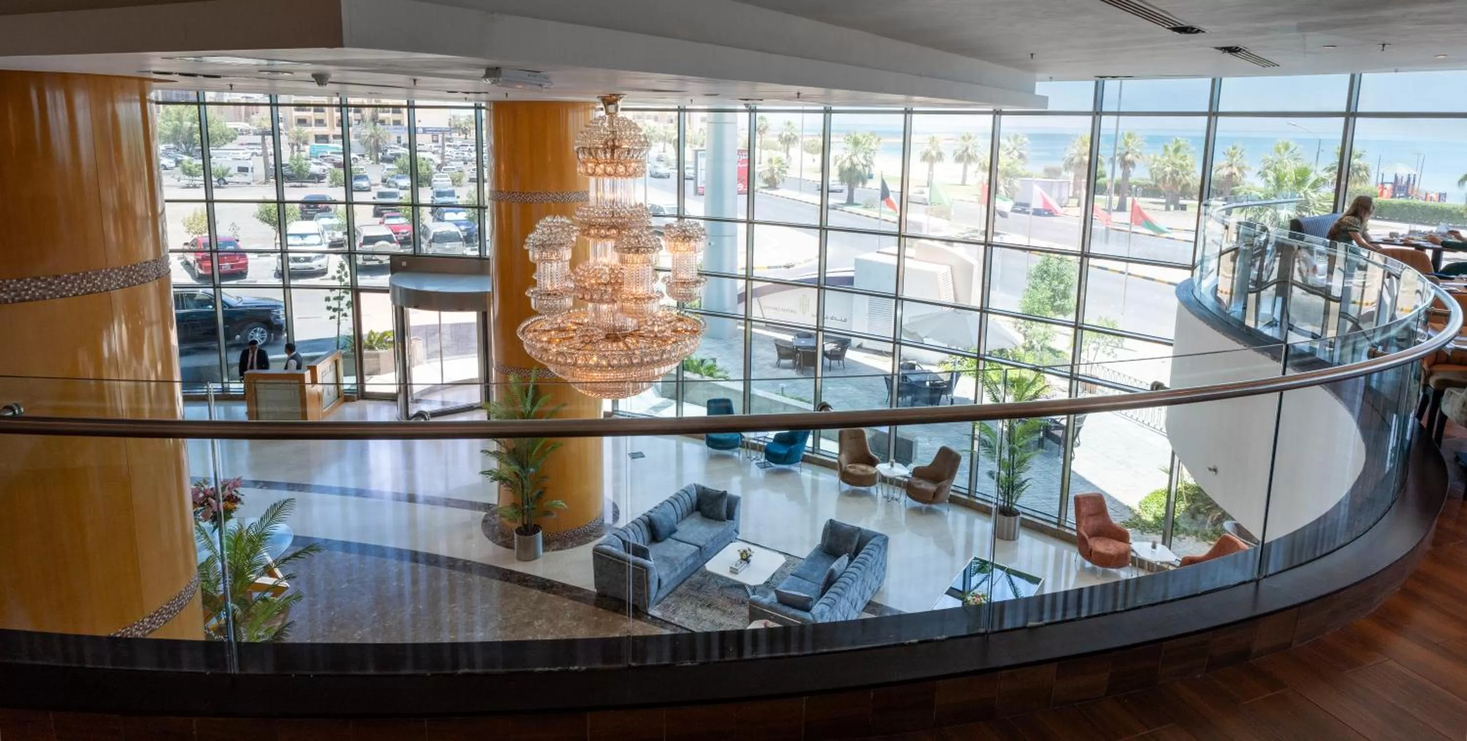 Lobby or reception in Kuwait Grand Hotel