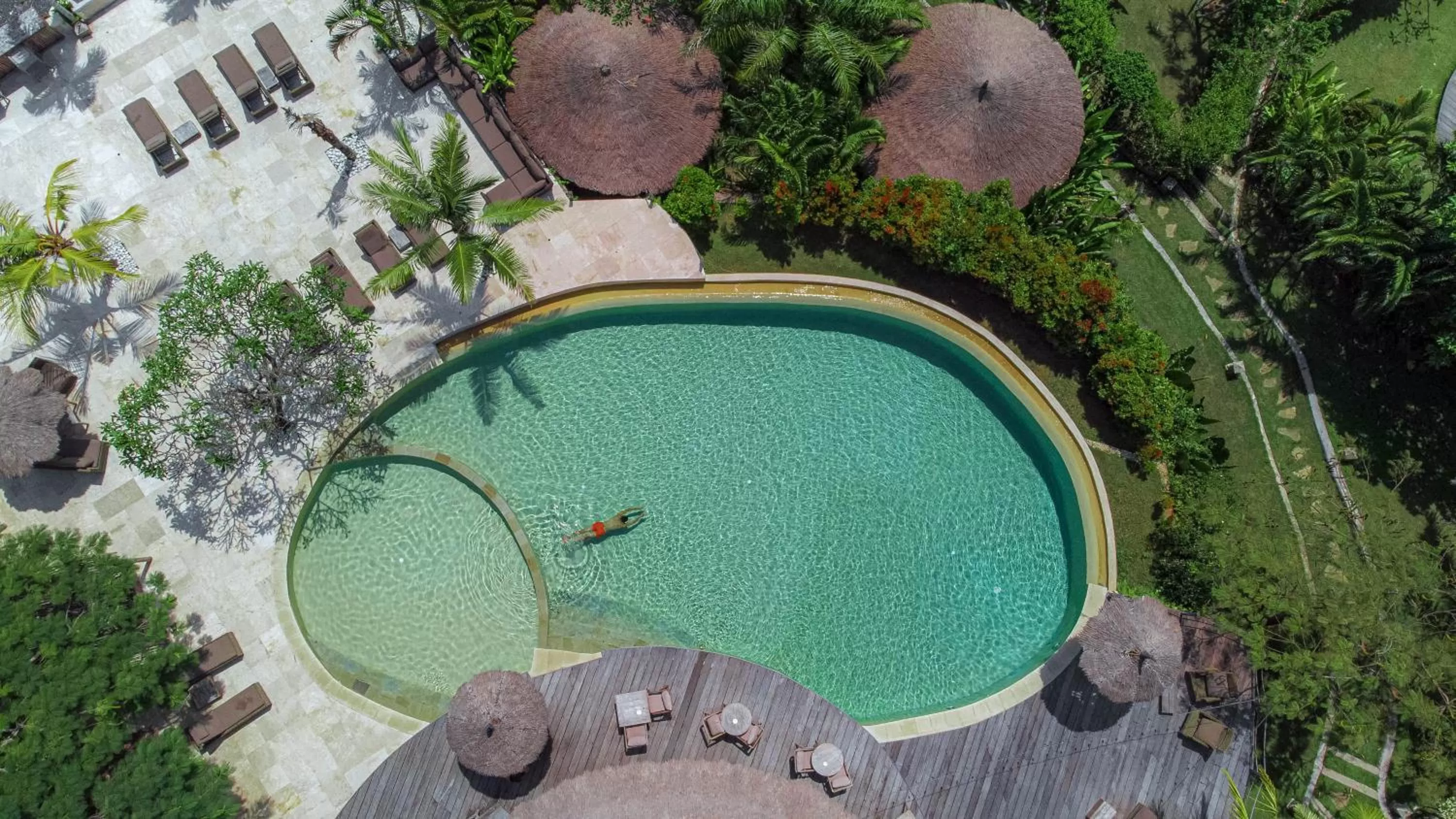 Swimming pool in La Joya Balangan Resort