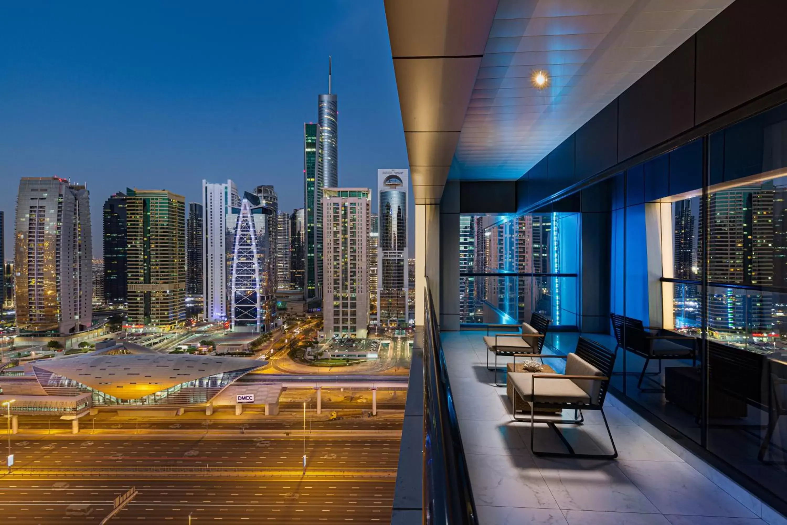 Balcony/Terrace in Millennium Place Dubai Marina