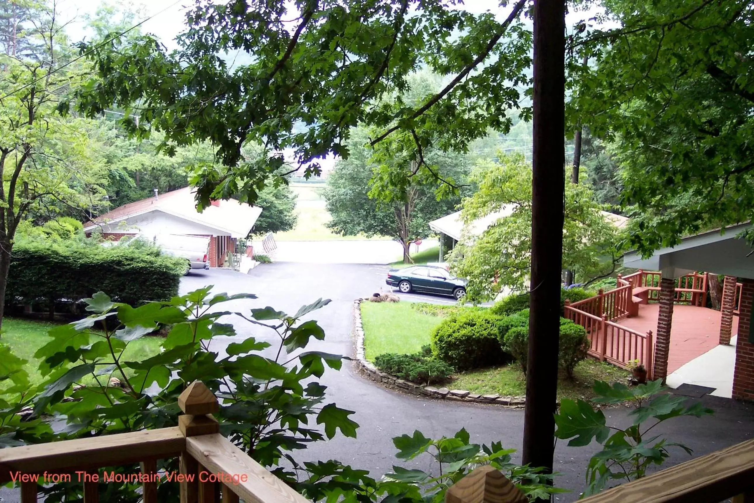 View (from property/room), Pool View in Mountain Aire Cottages & Inn
