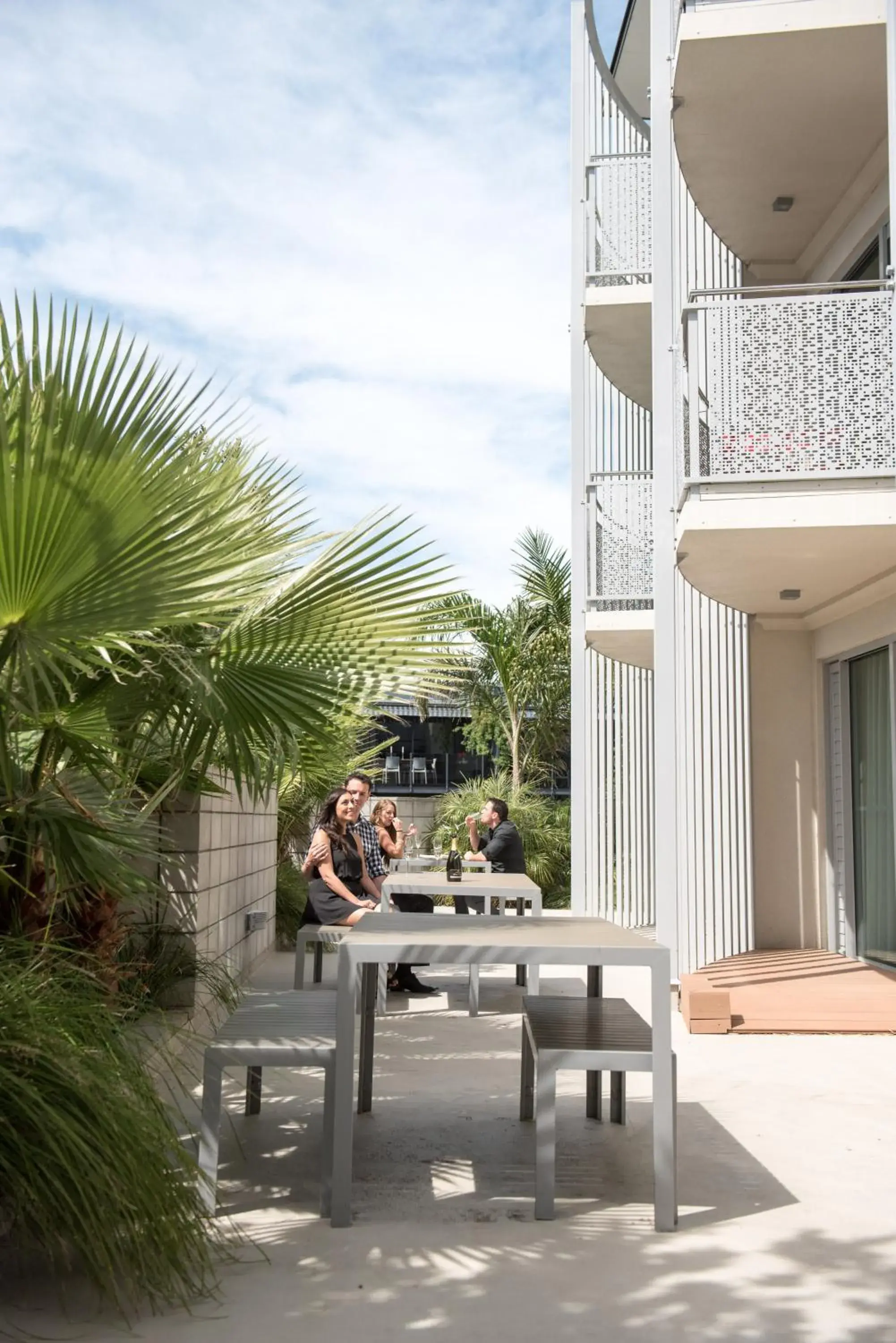 Balcony/Terrace in Navigate Seaside Hotel & Apartments