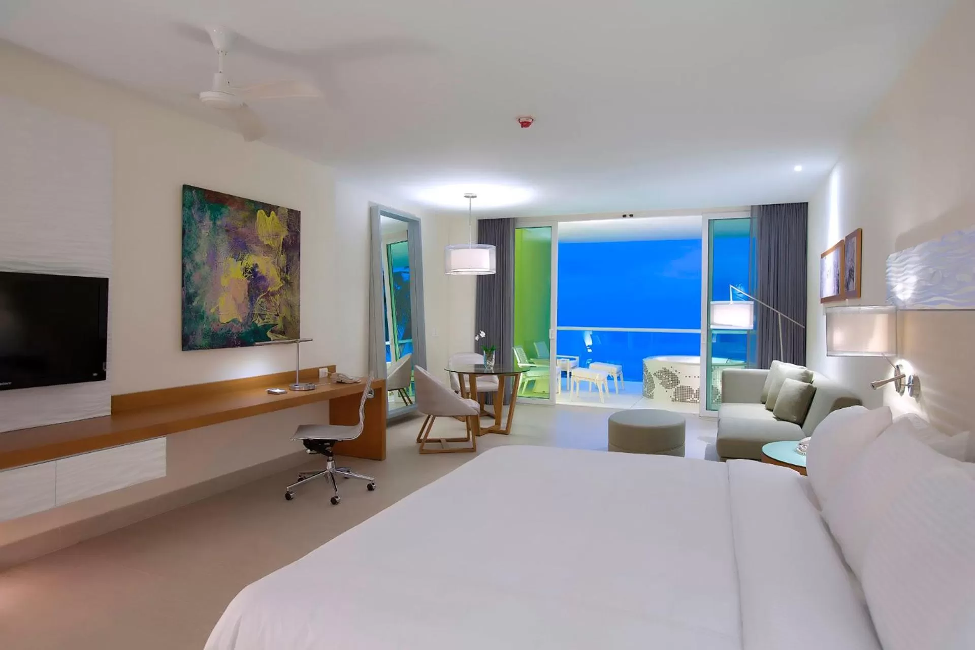 Bedroom, Bed in Krystal Grand Puerto Vallarta - All Inclusive