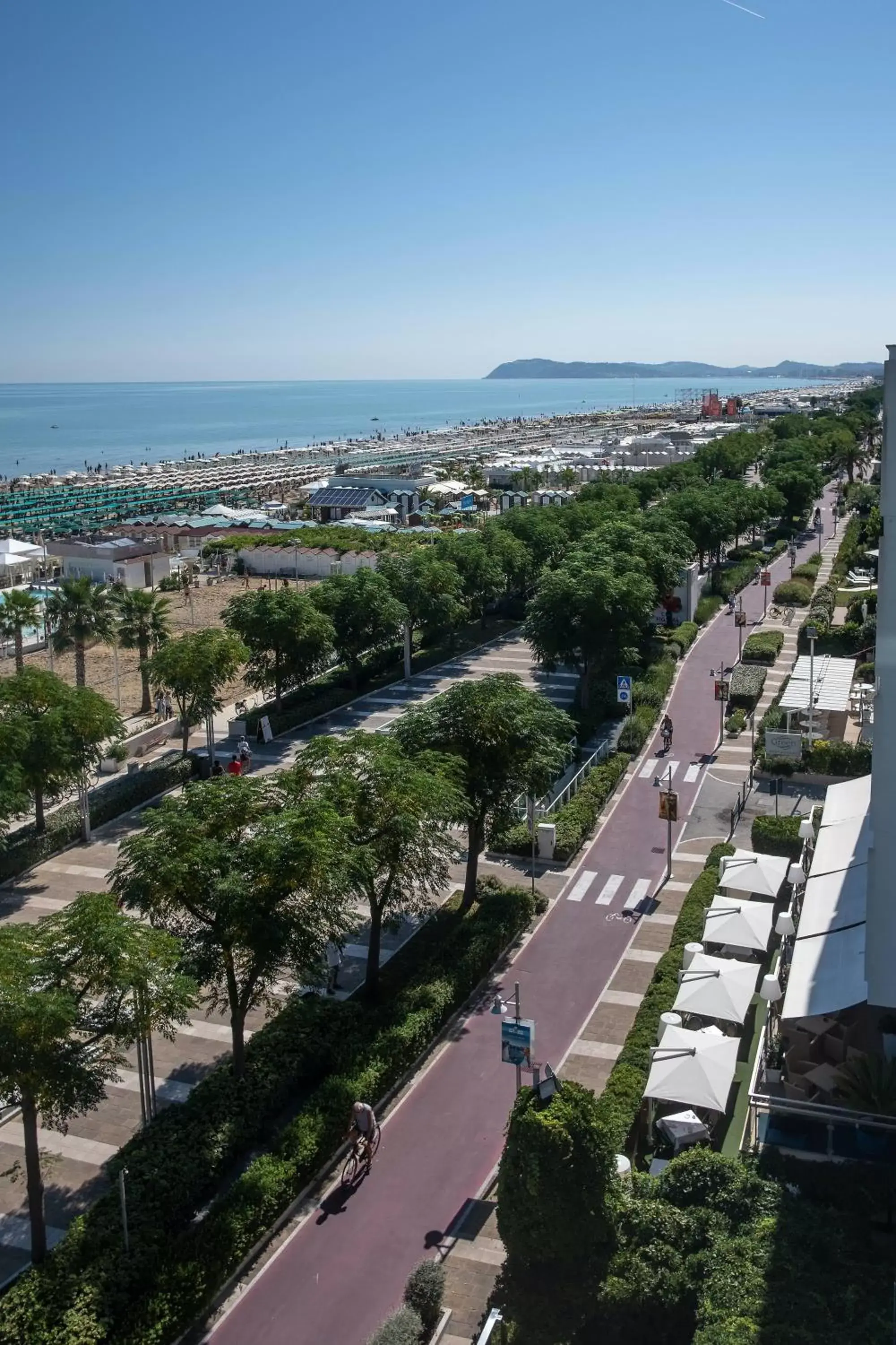 Sea view, Bird's-eye View in Hotel Lungomare