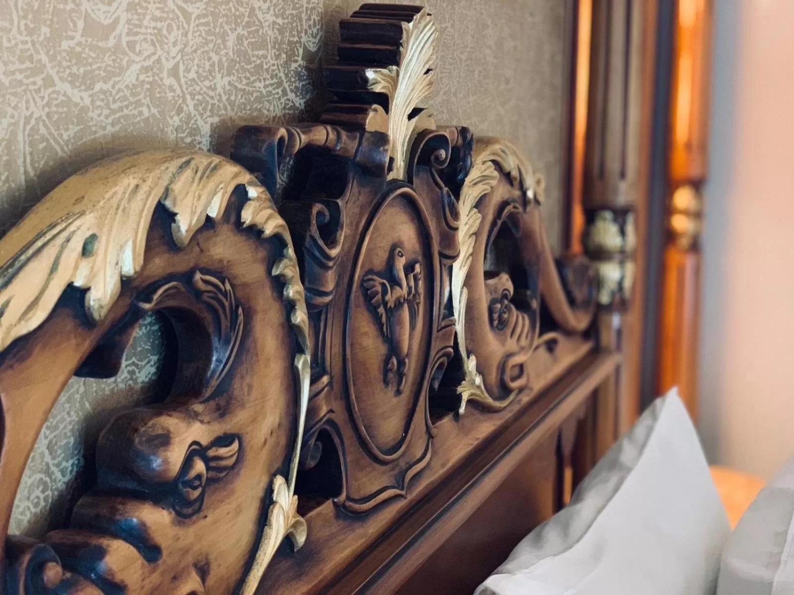 Decorative detail in Villa Palma Boutique Hotel