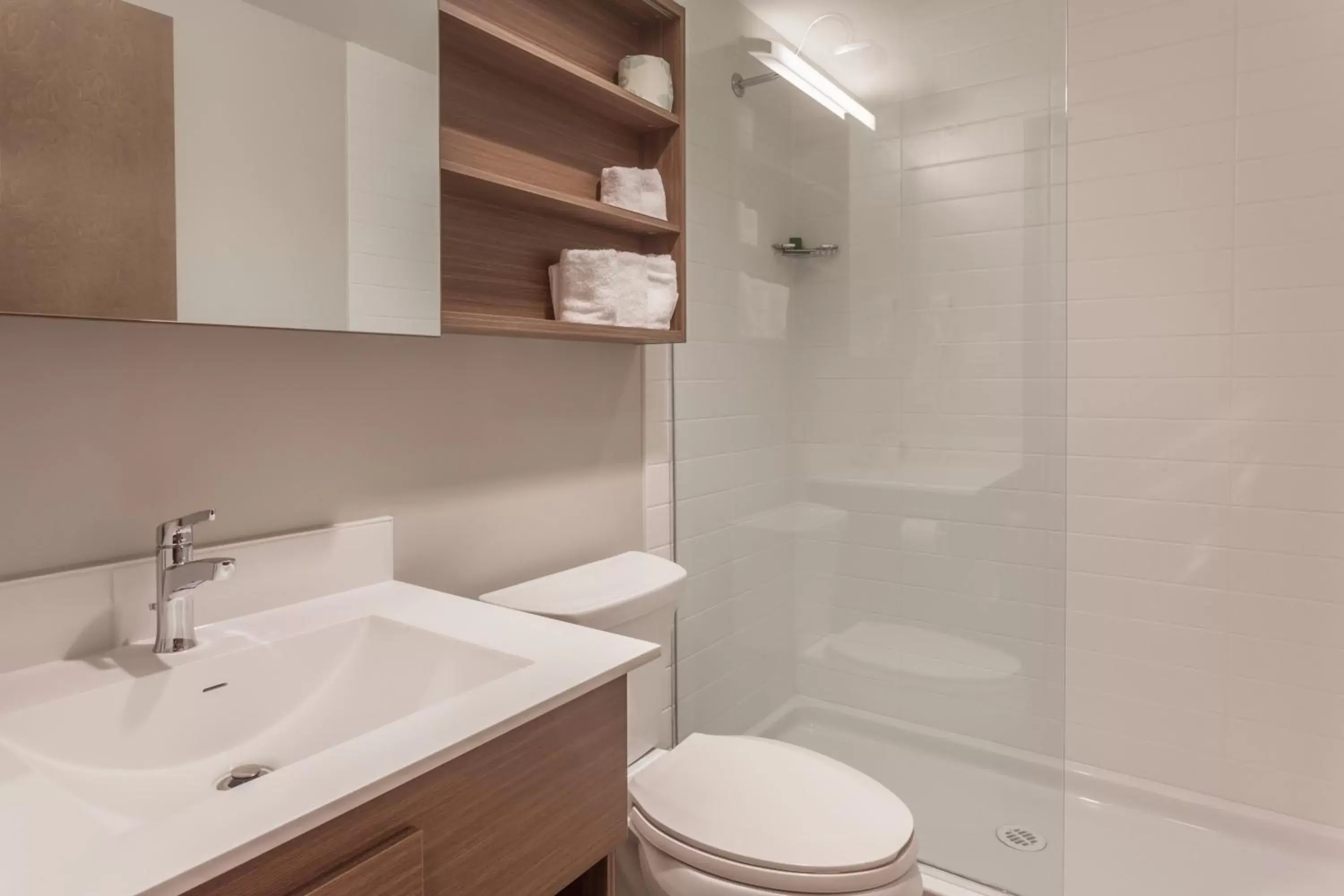 Bathroom in Microtel Inn & Suites by Wyndham Oyster Bay Ladysmith
