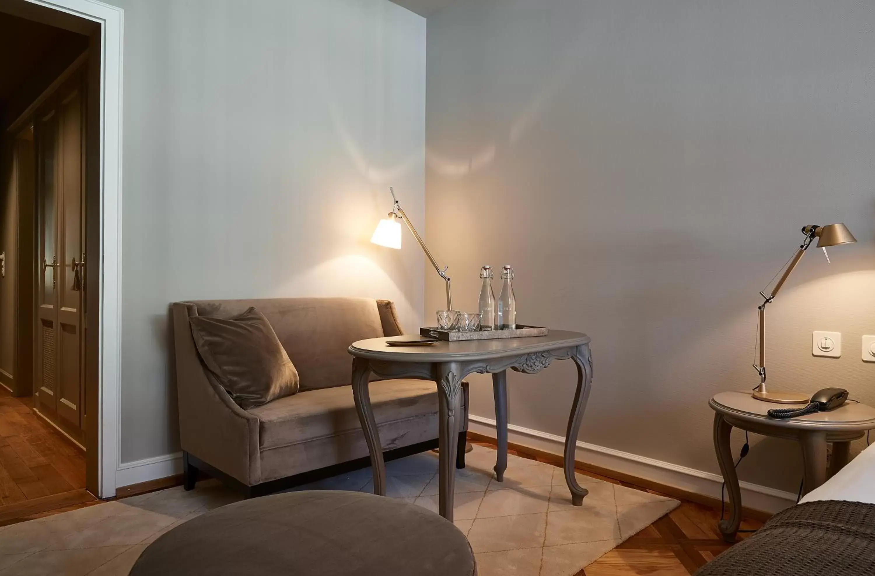 Seating Area in Boutique Hotel La Couronne