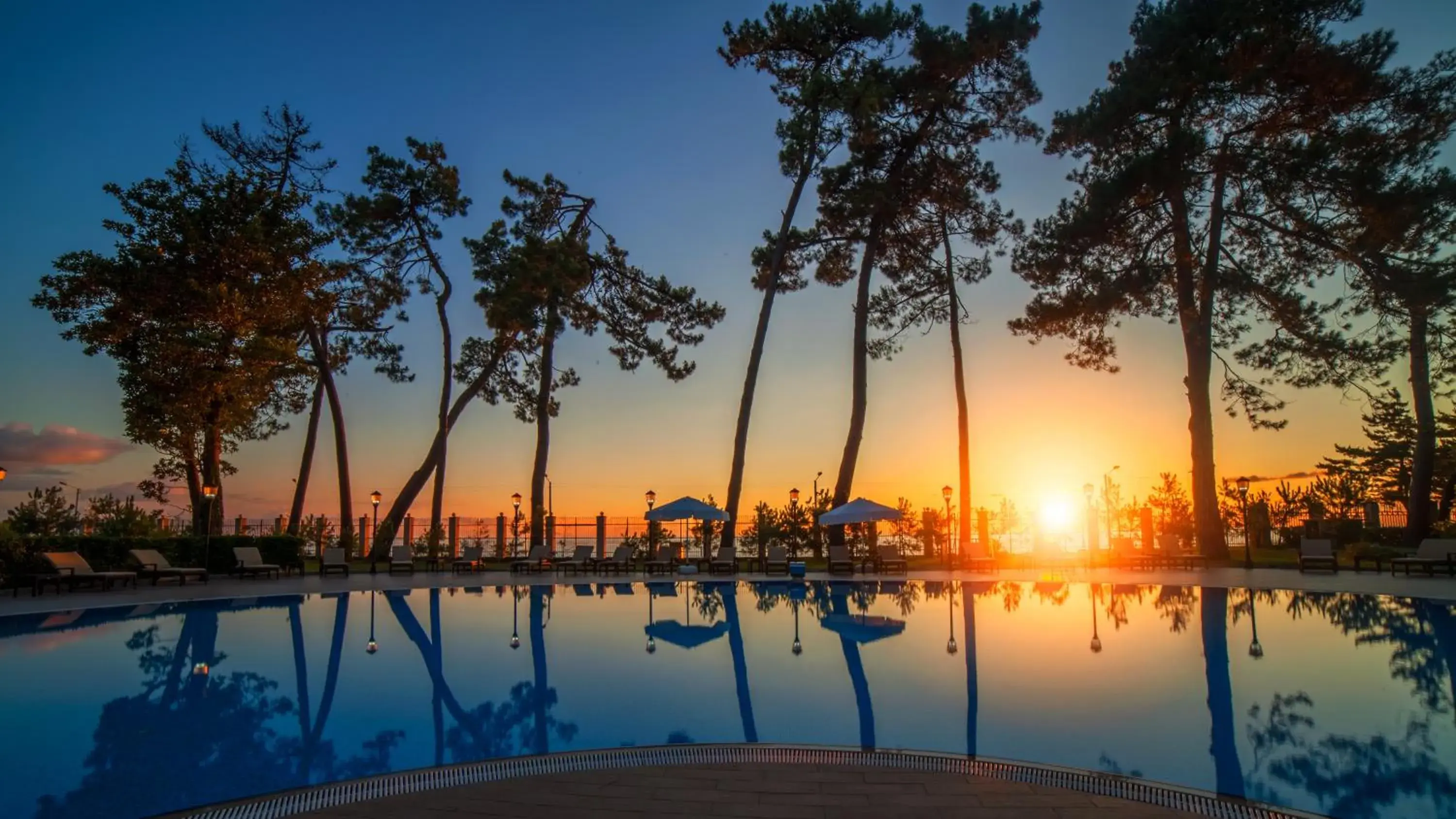 Swimming Pool in Kobuleti Georgia Palace Hotel & Spa