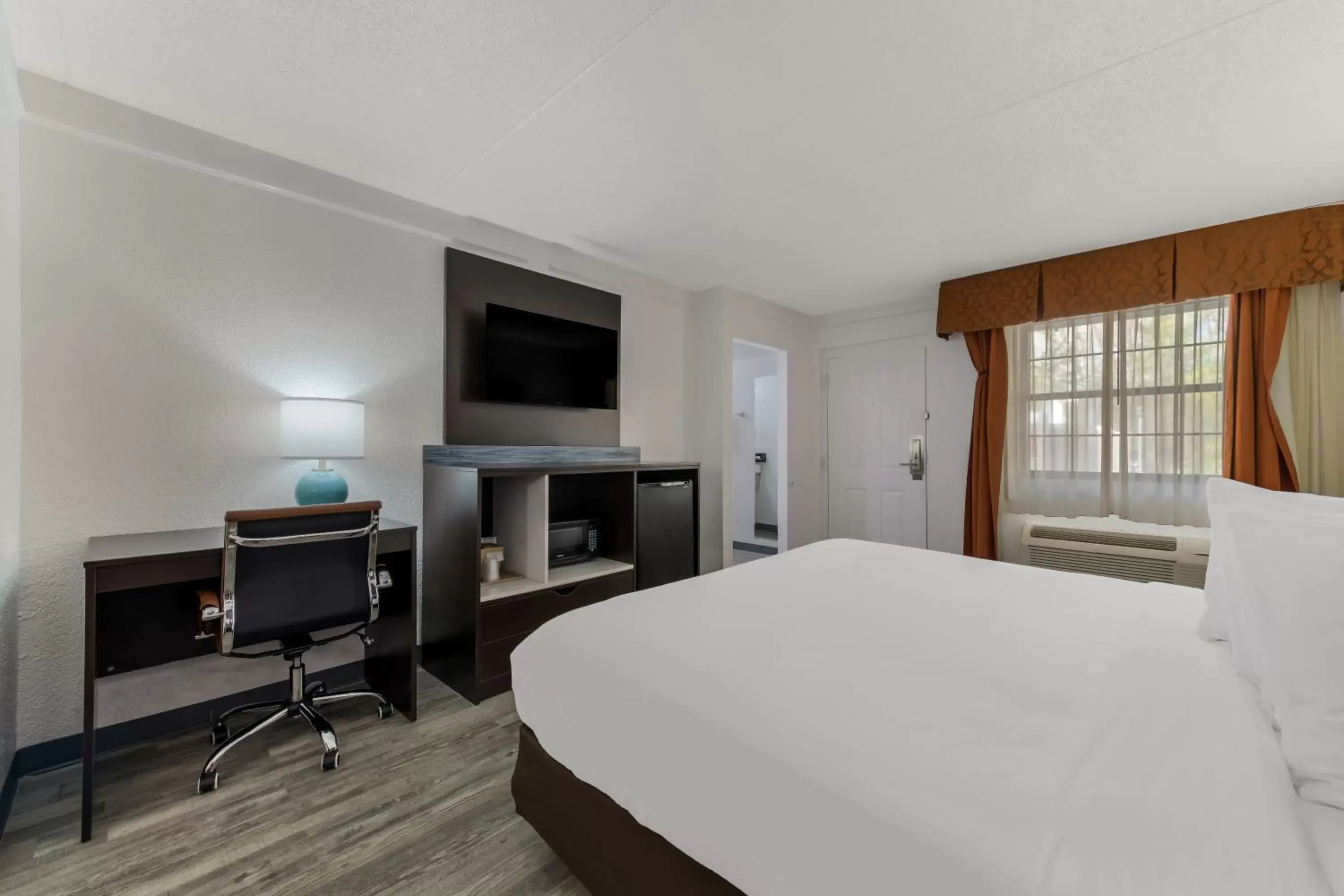 Bedroom, TV/Entertainment Center in Quality Inn & Suites Charlotte Airport
