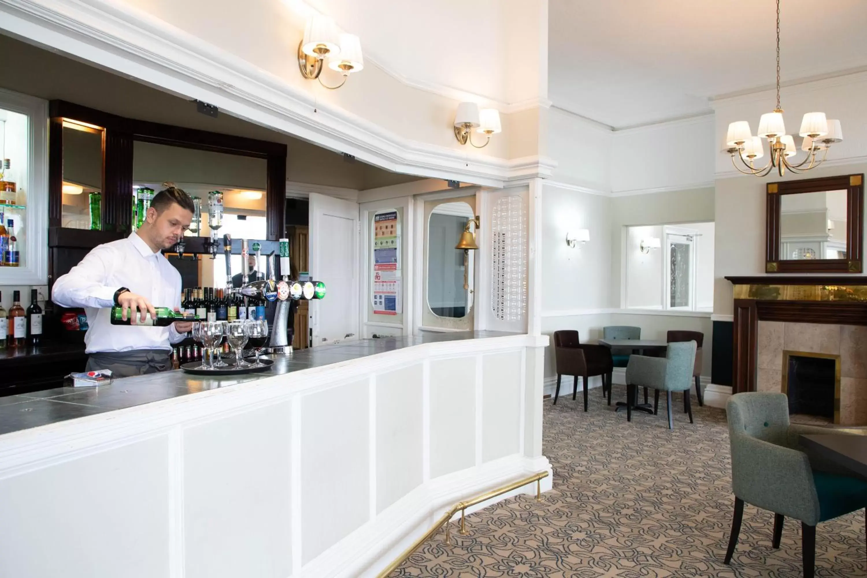 Staff, Lounge/Bar in The Marine Hotel
