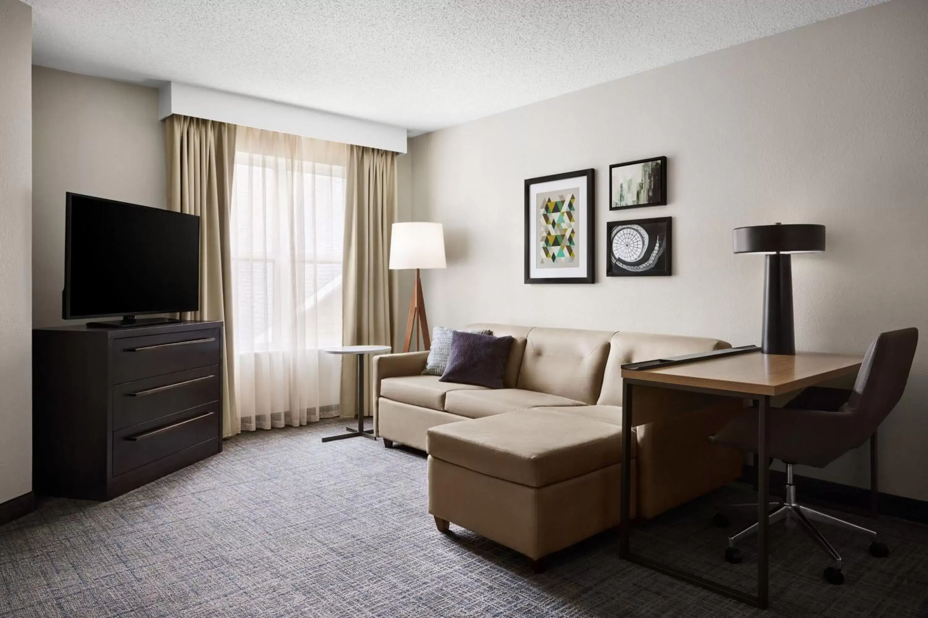 Bedroom, Seating Area in Residence Inn by Marriott Harrisburg Carlisle