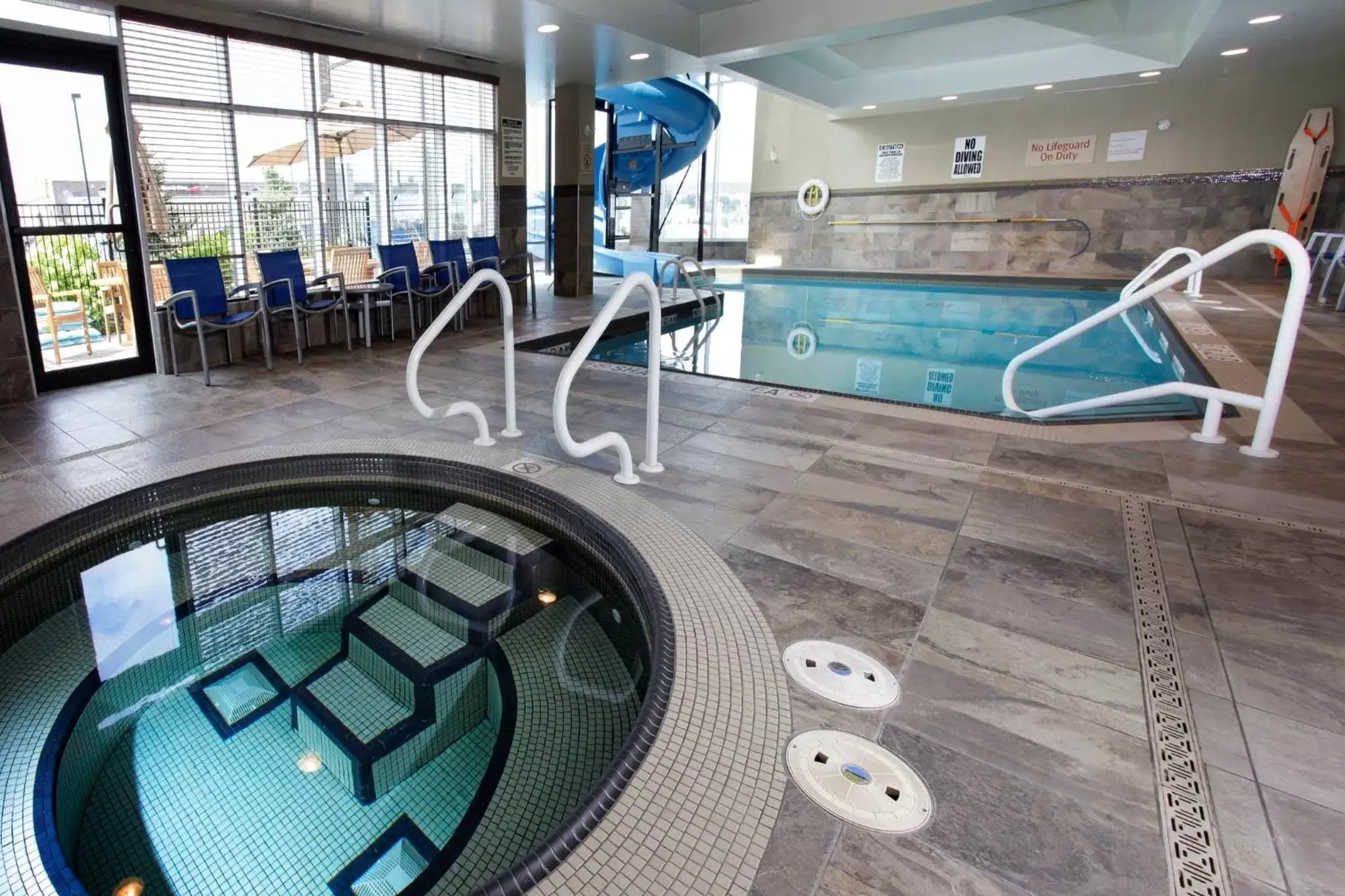 Swimming Pool in TownePlace Suites by Marriott Sudbury