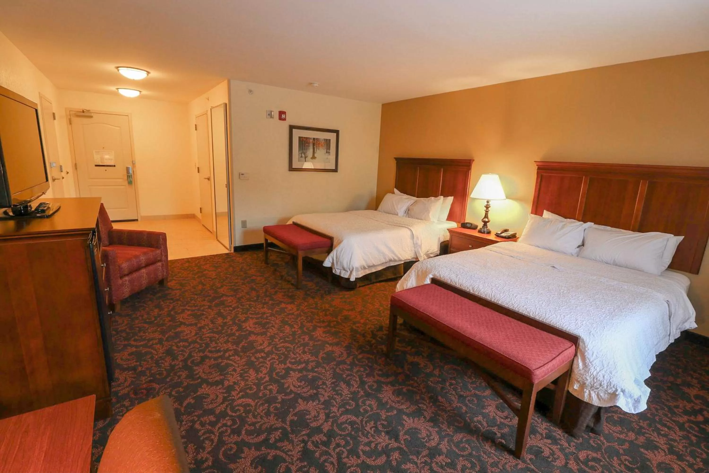 Bedroom, Bed in Hampton Inn Lincolnton