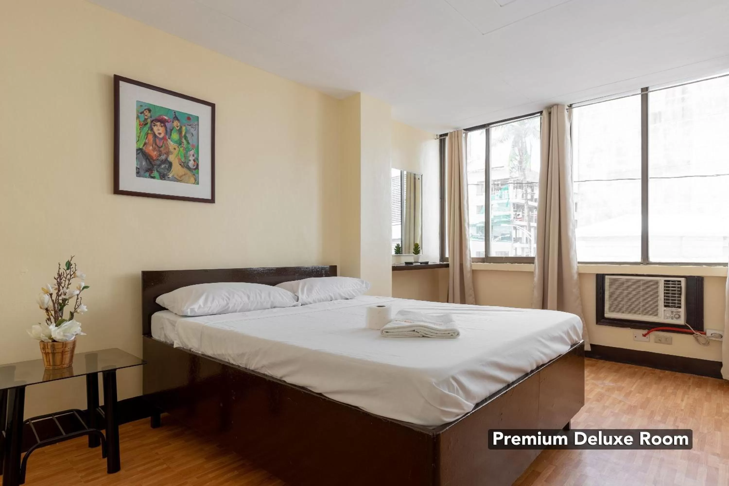 Bed in Victoria Mansions