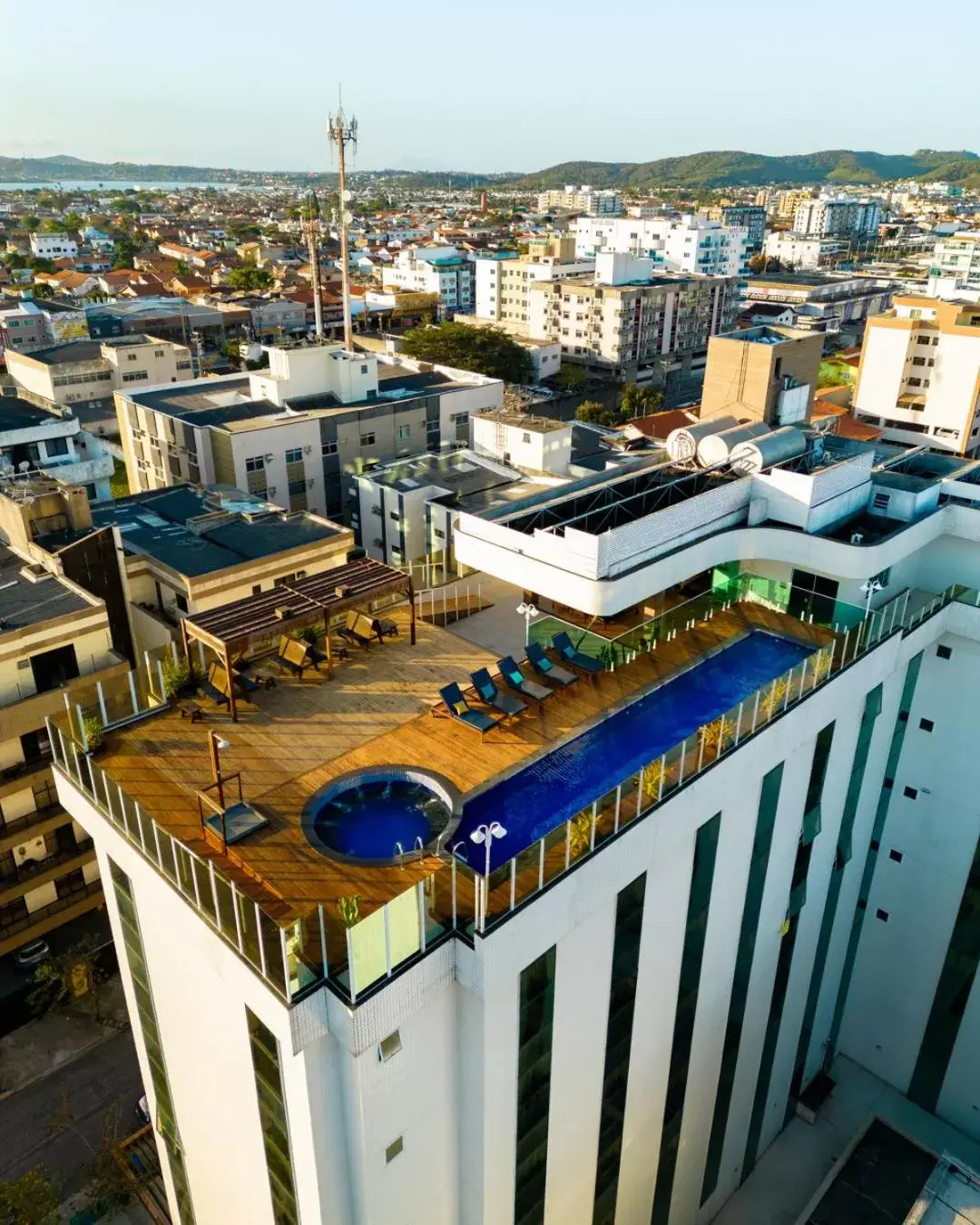 Bird's-eye View in Oasis Cabo Frio