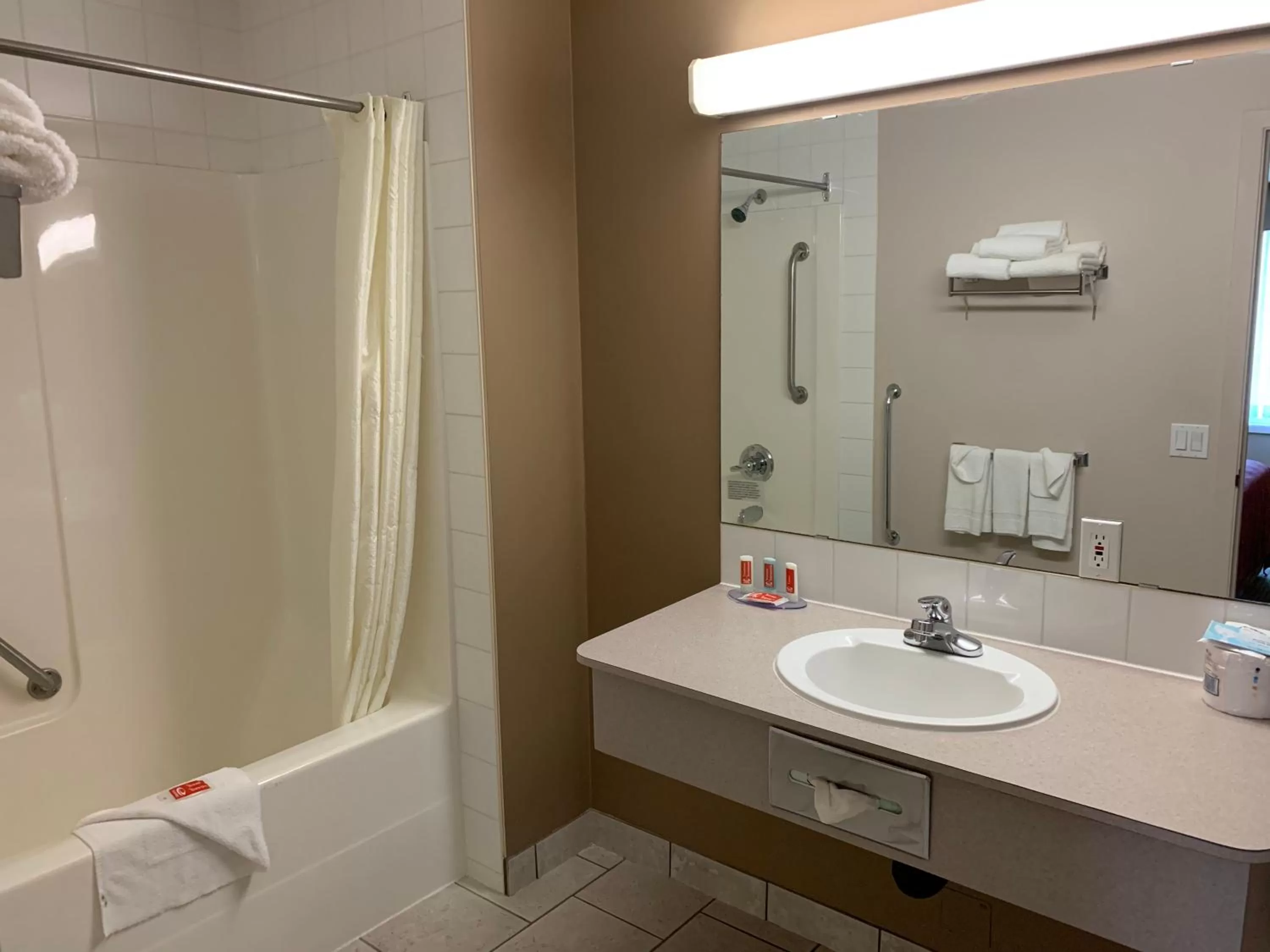 Bathroom in Econo Lodge Inn & Suites