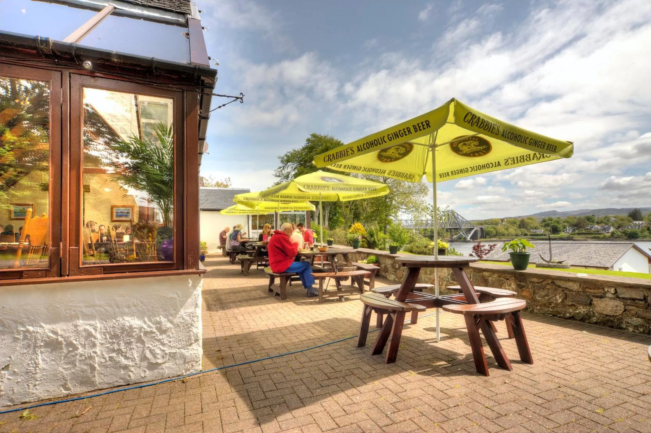 Property building in Lochnell Arms Hotel