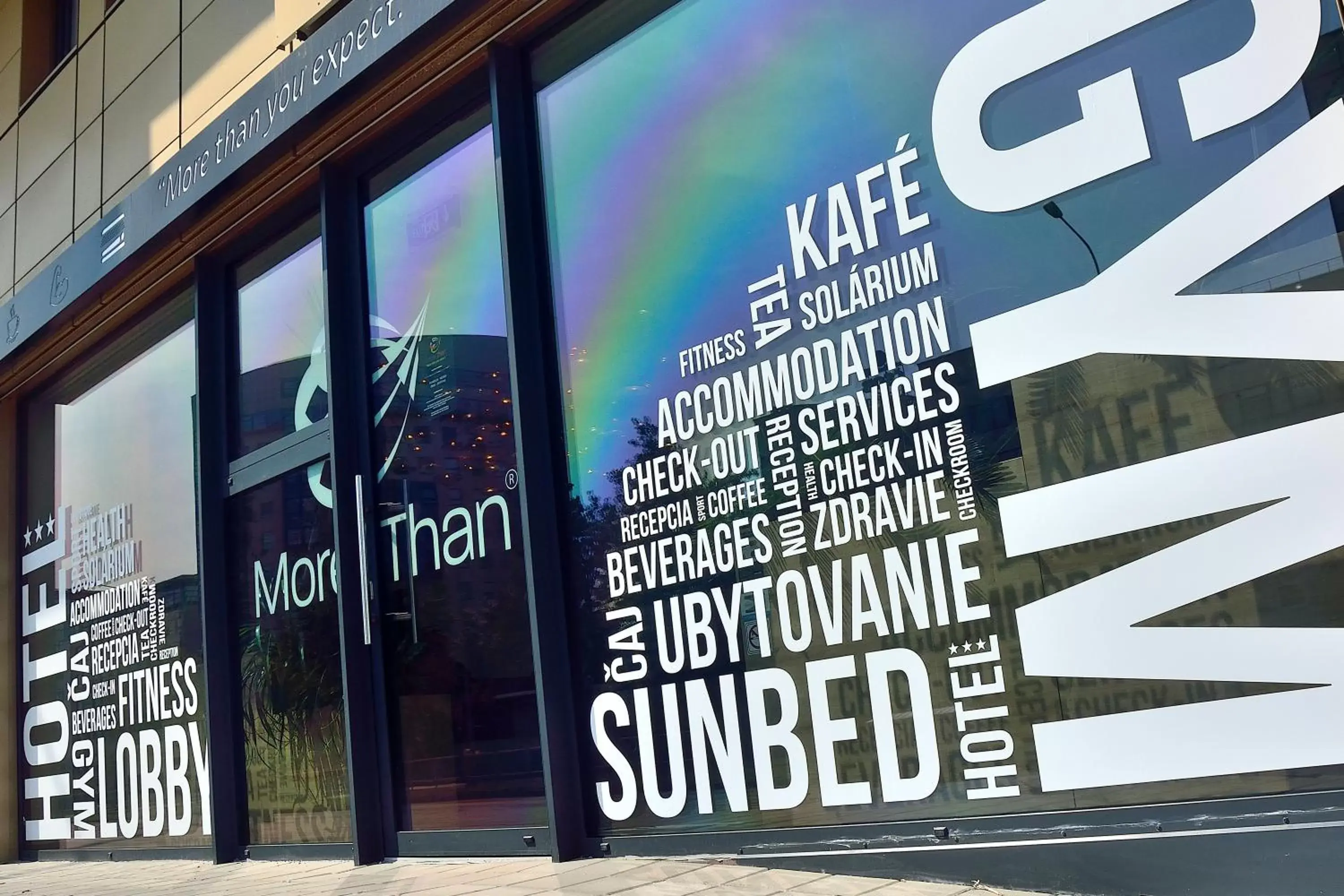 Facade/entrance in More Than Accommodation Facade/entrance in More Than Accommodation