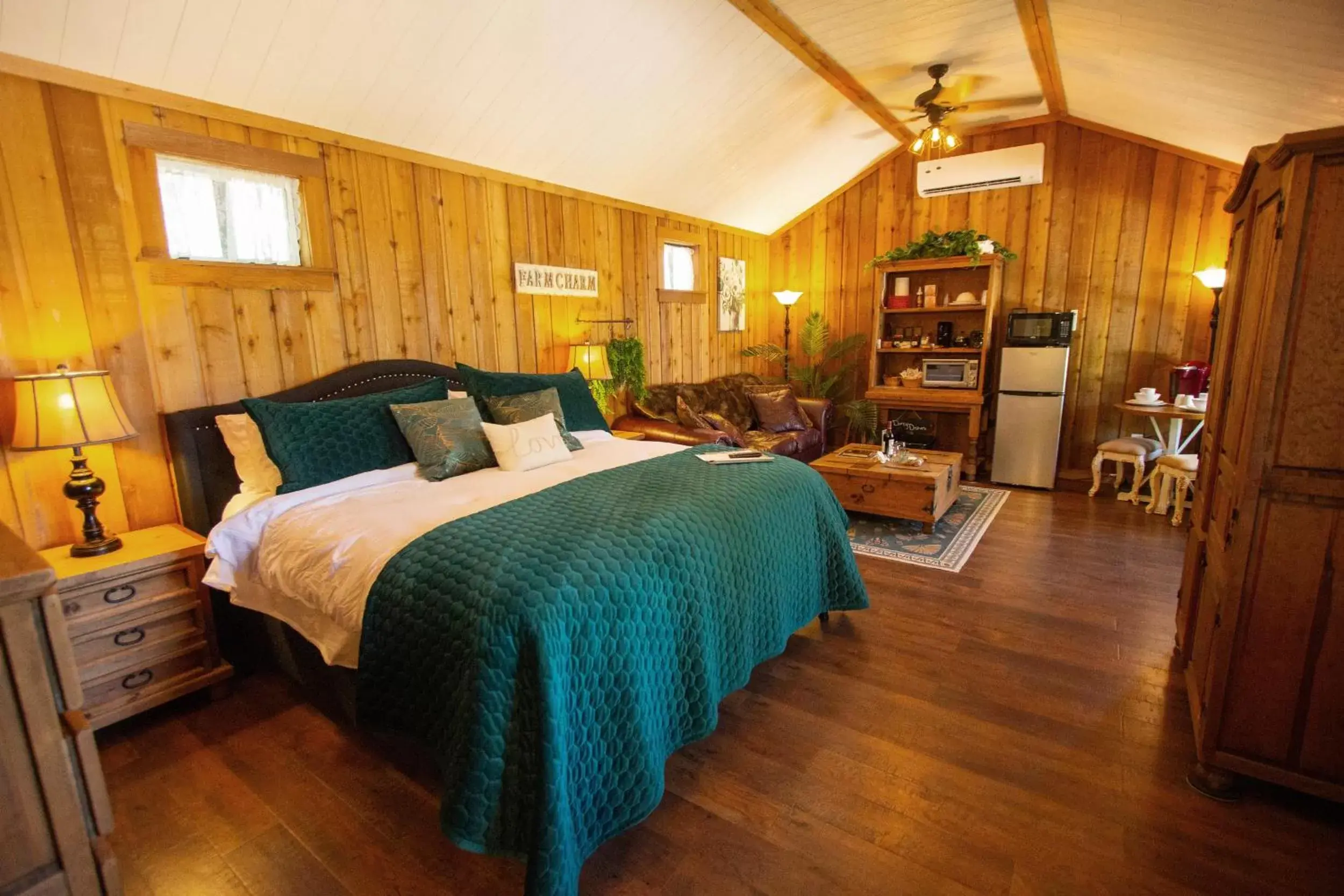 Bed in A Barn At The Quarry