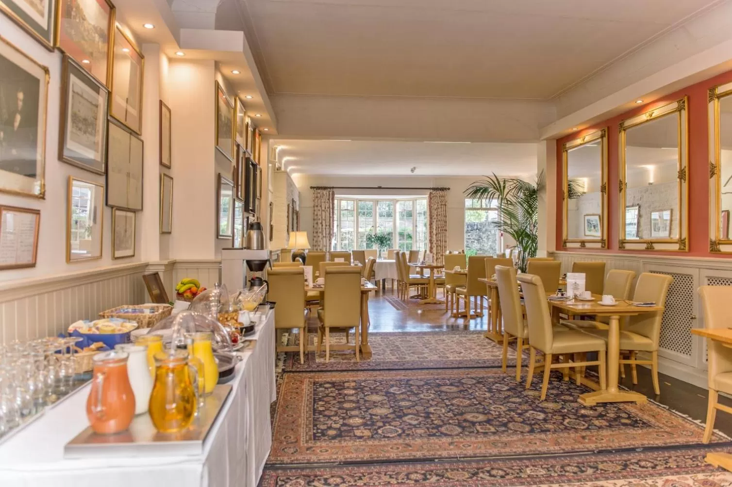 Buffet breakfast in Marlborough Arms