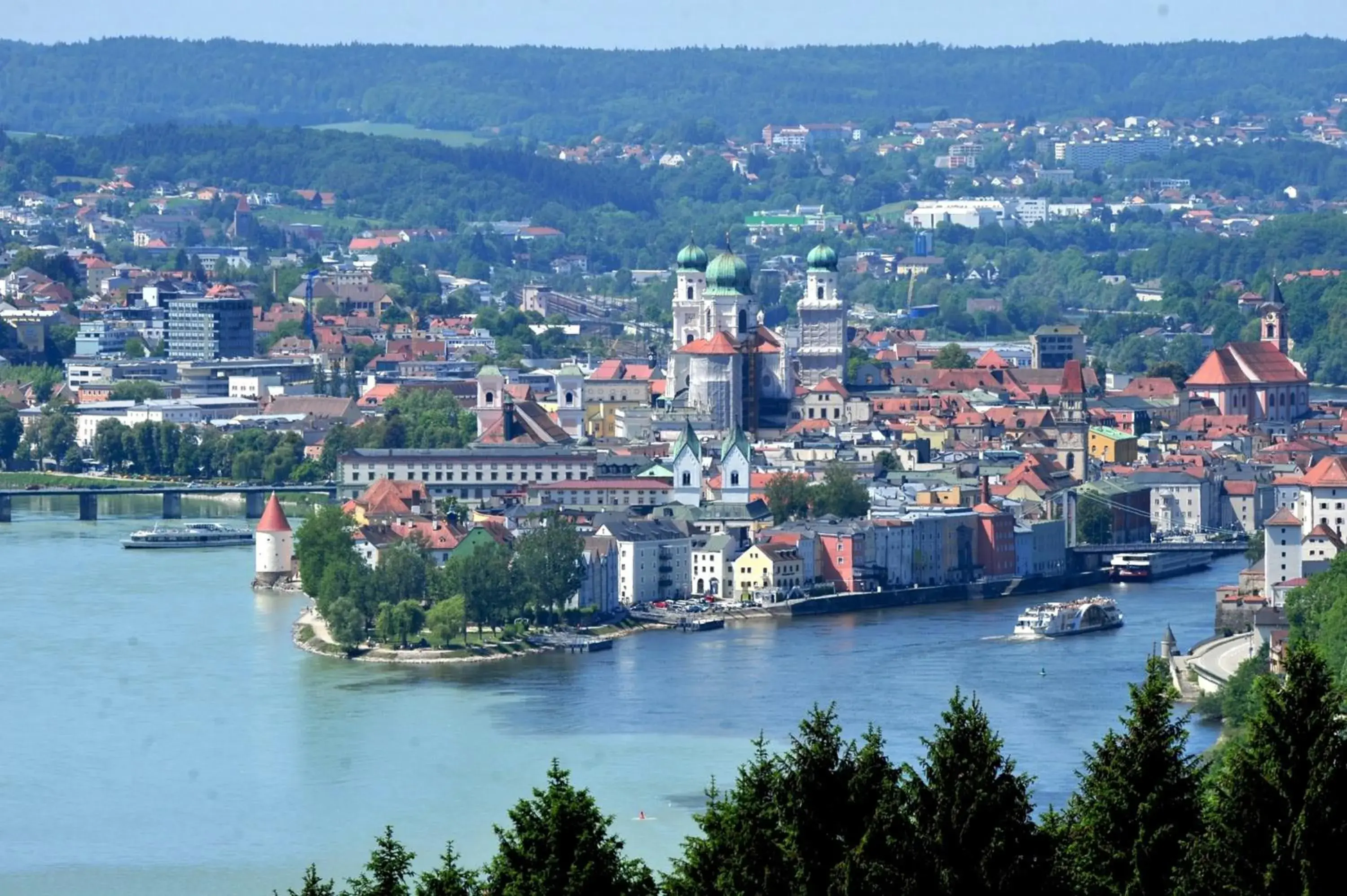 Nearby landmark, Bird's-eye View in IBB Hotel Passau Sued