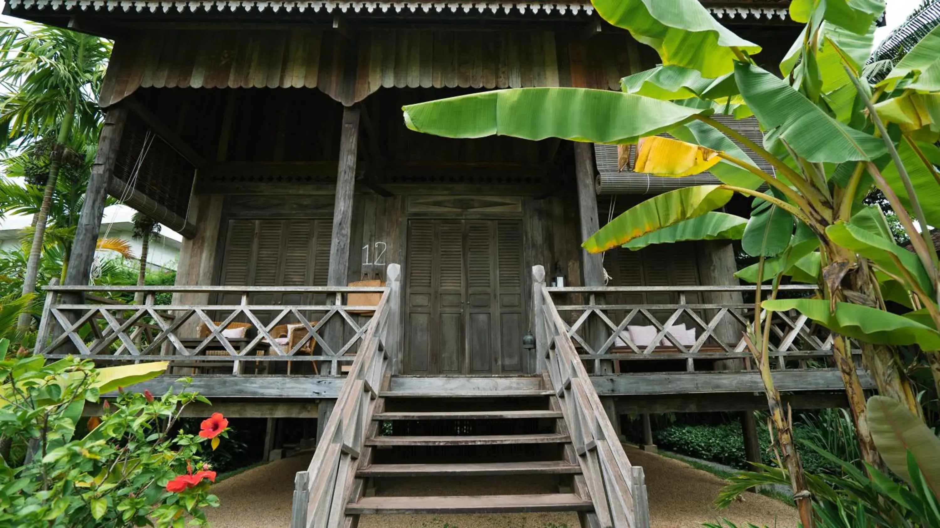 Garden view in Sala Lodges