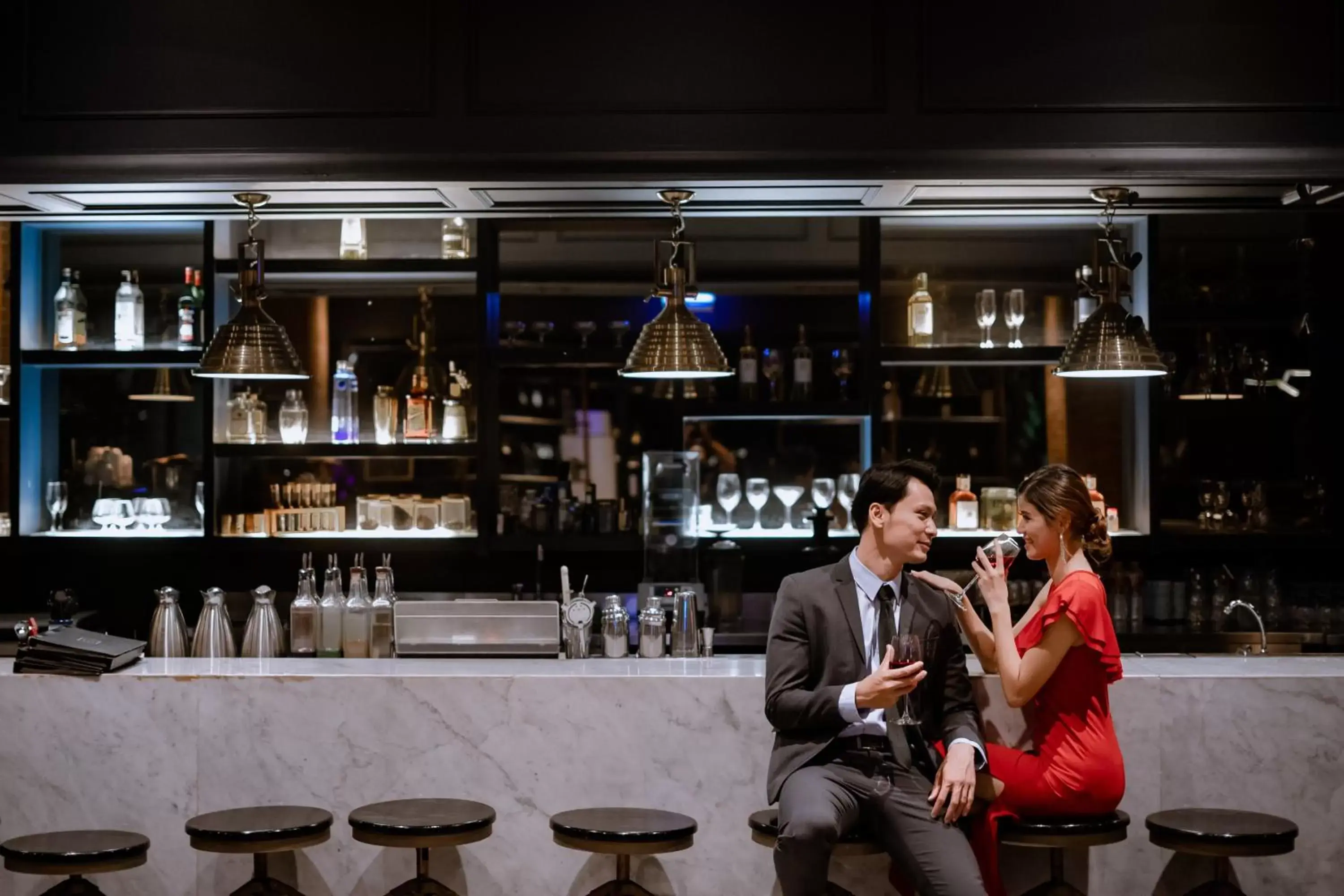 Lounge or bar in Antero Hotel Jababeka Cikarang Lounge or bar in Antero Hotel Jababeka Cikarang