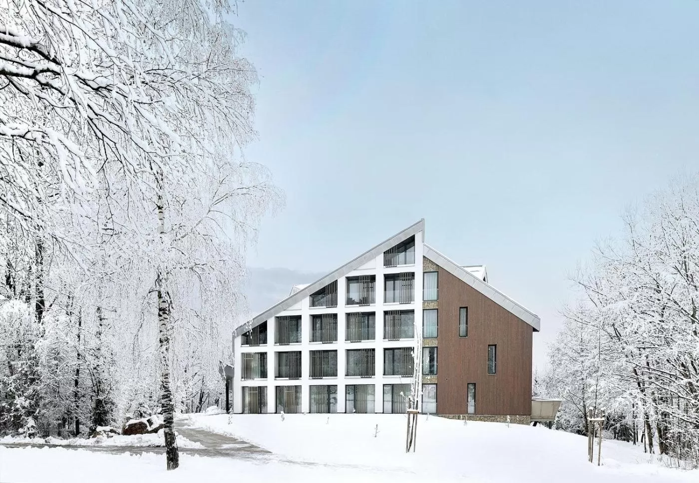 Property building in Apartmány Horec