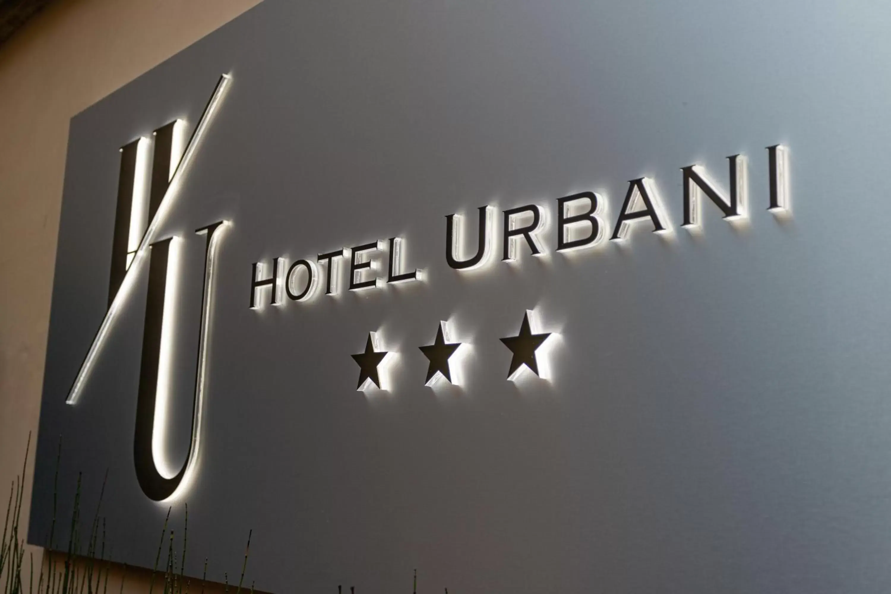 Property logo or sign in Hotel Urbani