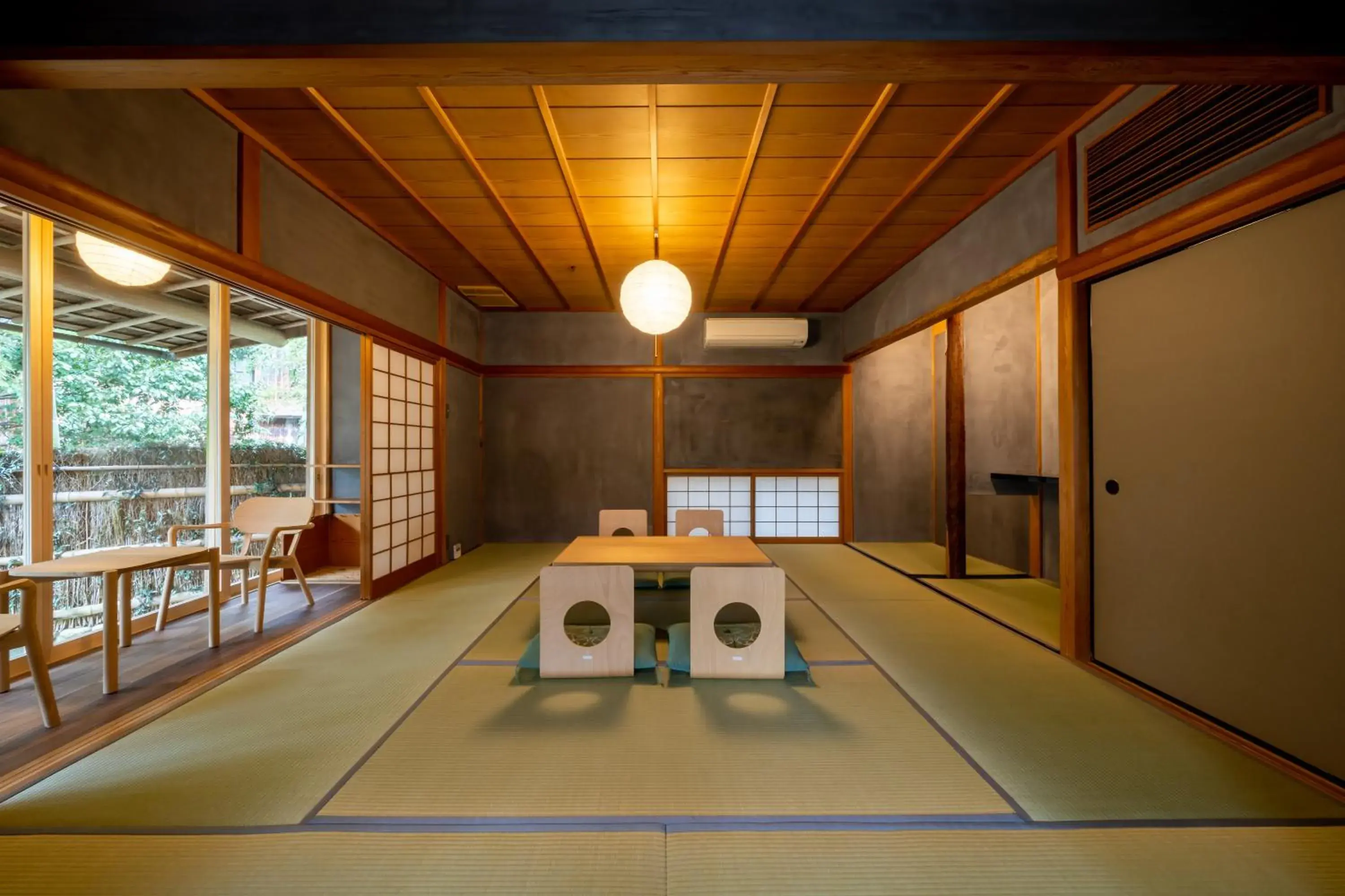 Living room in RYOKAN YAMAZAKI 