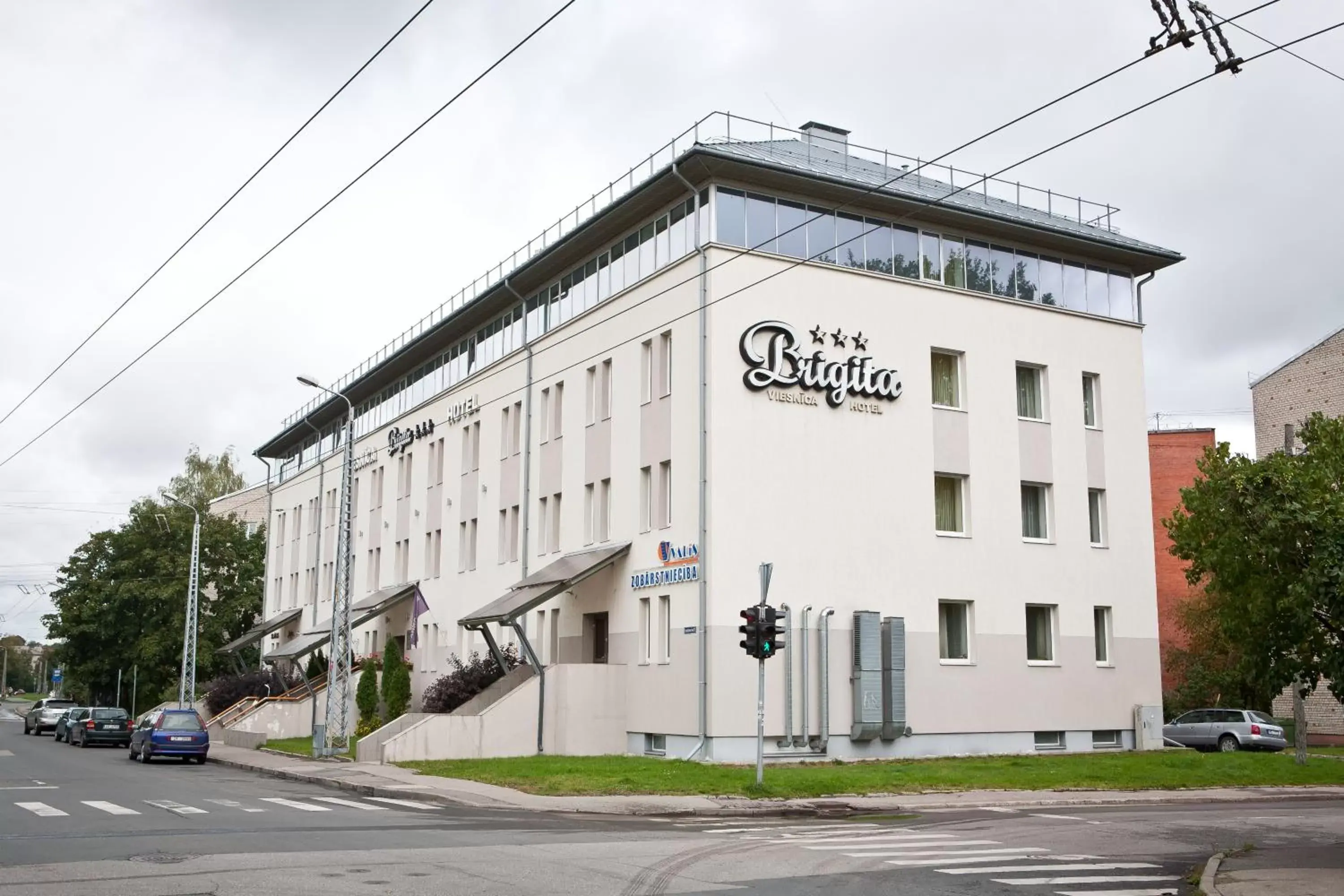 Facade/entrance, Property Building in Kolonna Hotel Brigita