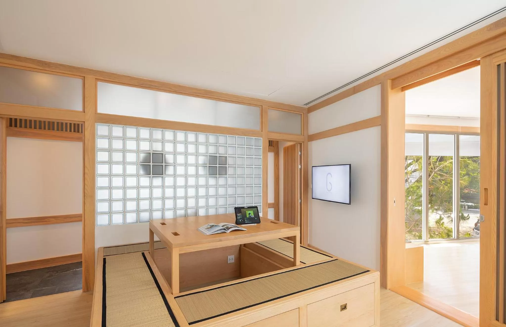 Living room in G Nimman Chiang Mai