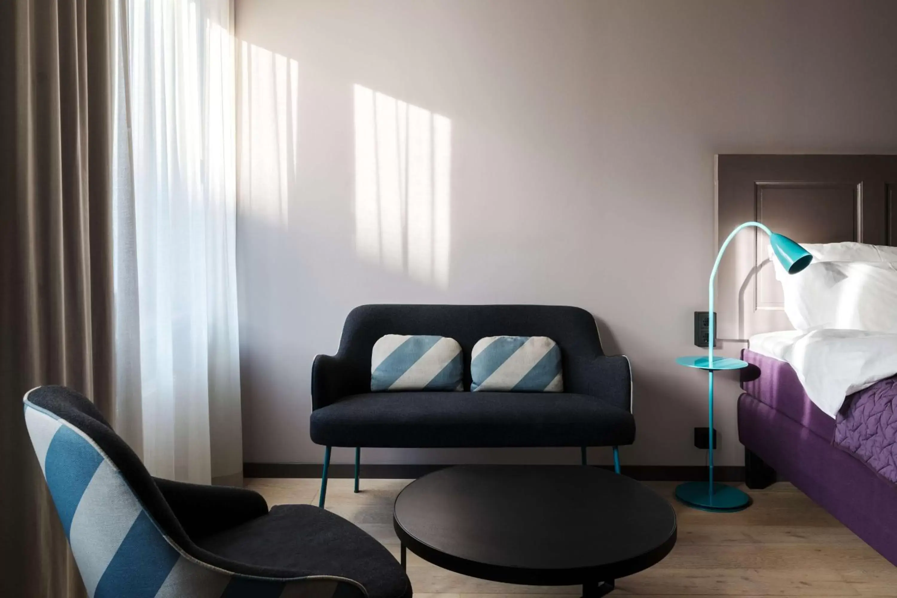 Bedroom, Seating Area in Story Hotel Signalfabriken, part of JdV by Hyatt