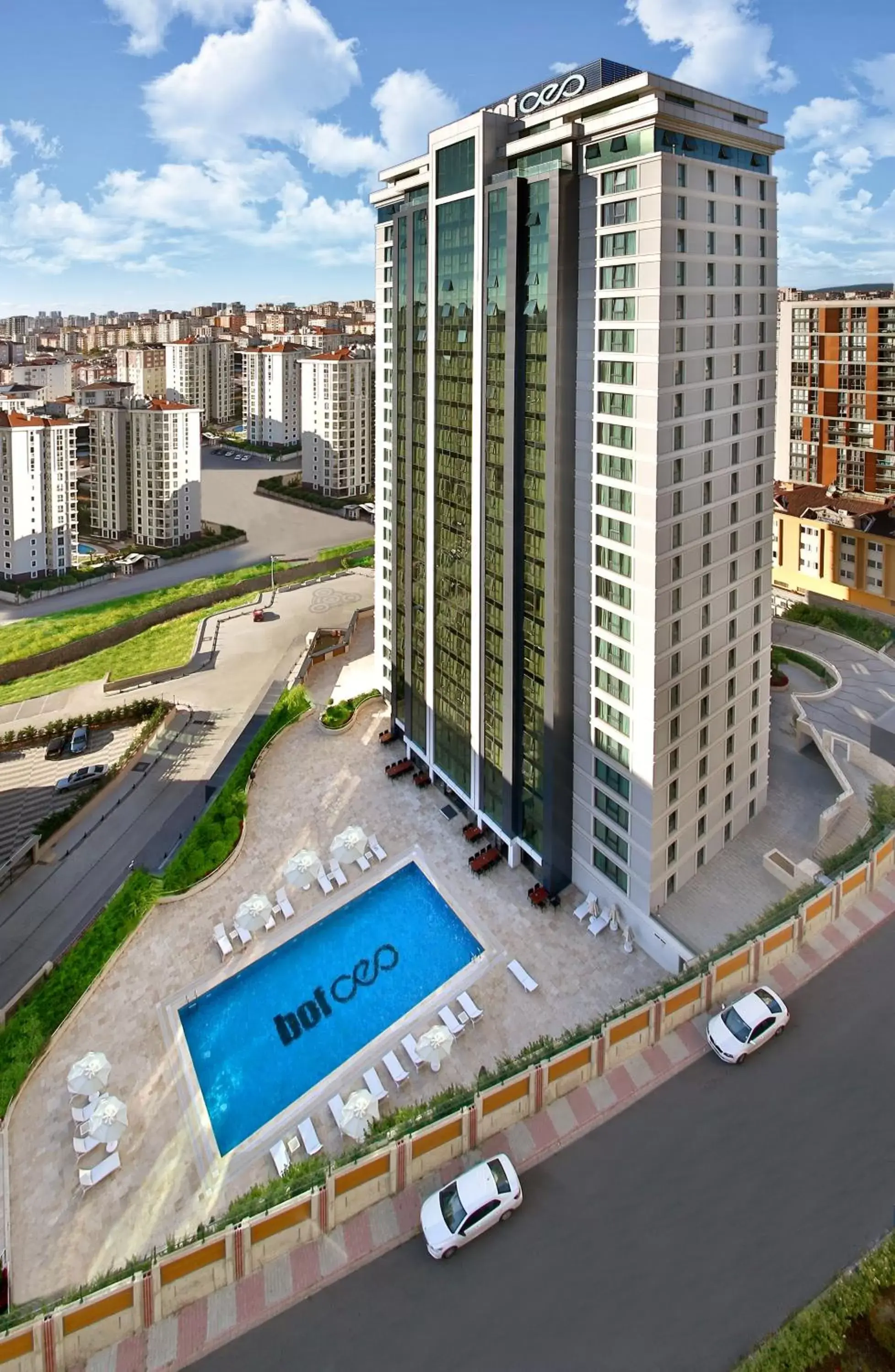 Property building, Pool View in Bof Hotels Ceo Suites Atasehir