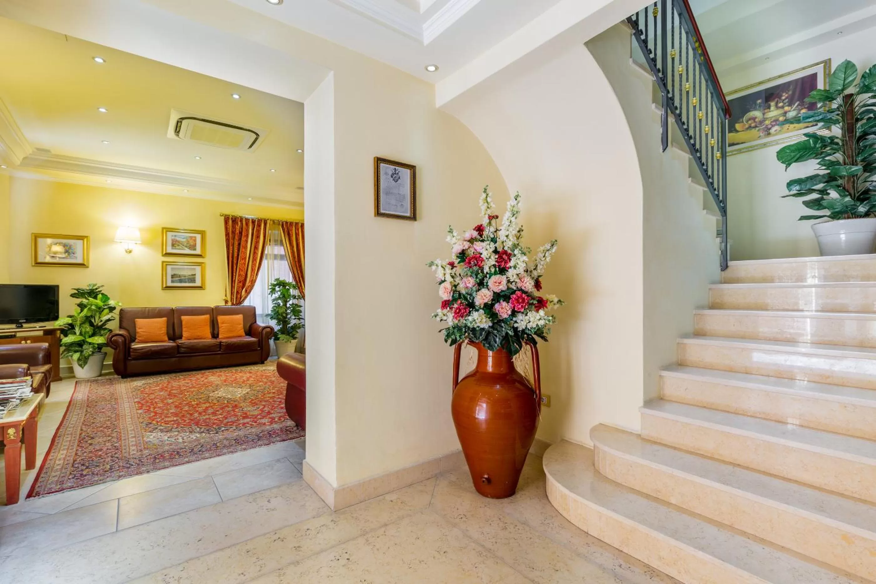 Lobby or reception in Hotel Panorama