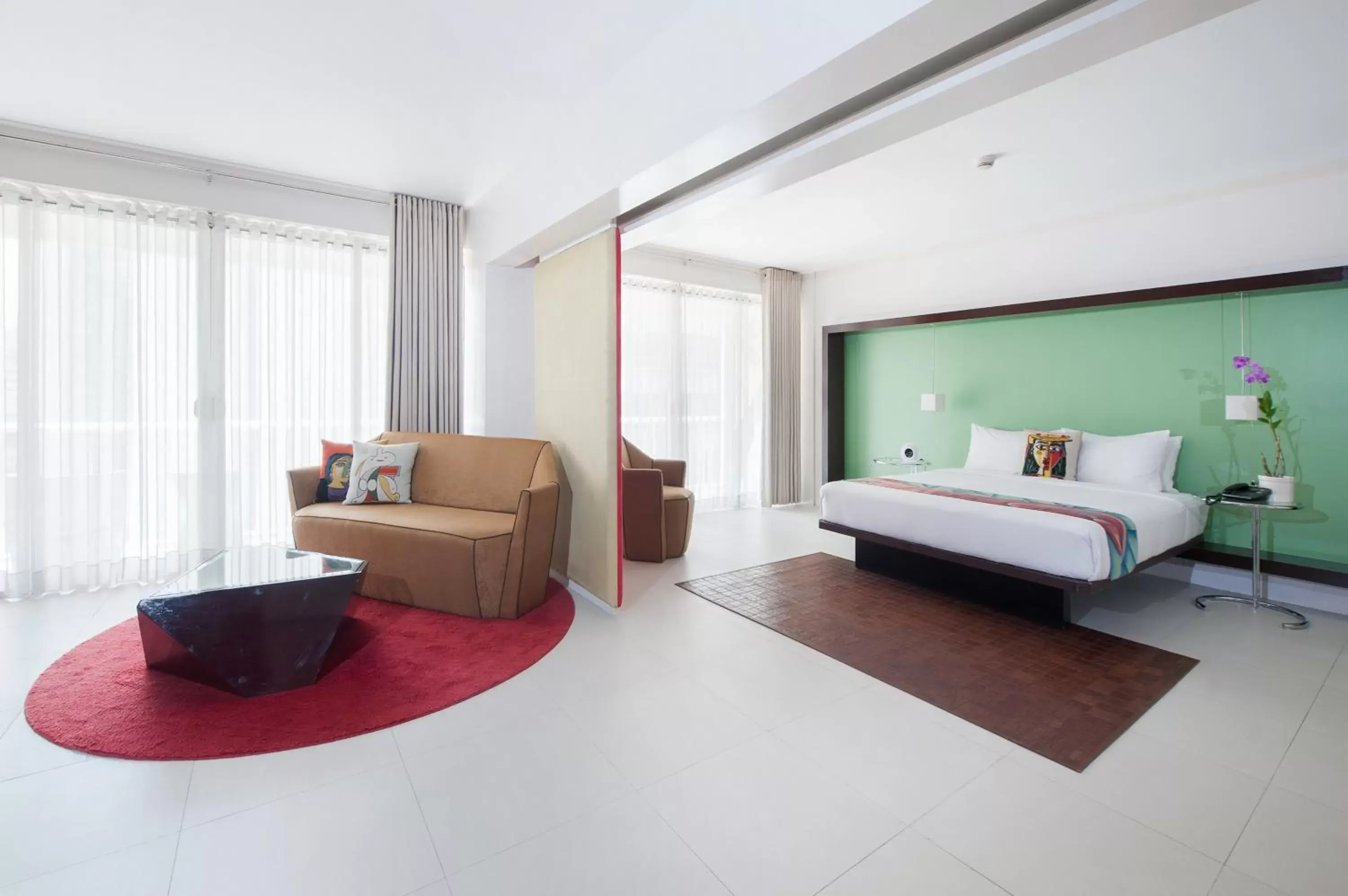 Living room, Seating Area in The Picasso Boutique Serviced Residences Managed by HII