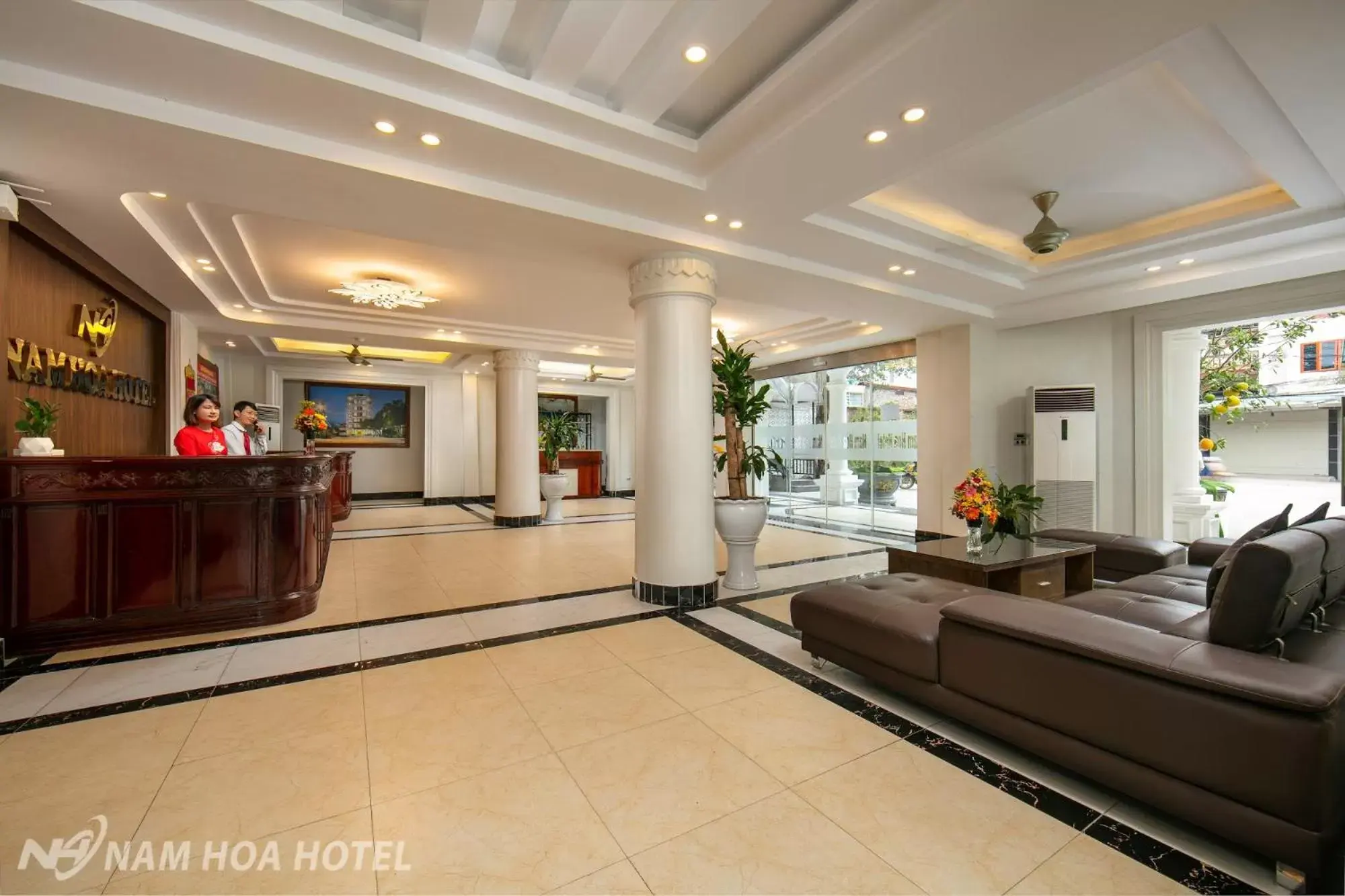 Lobby or reception in Nam Hoa Hotel Lobby or reception in Nam Hoa Hotel