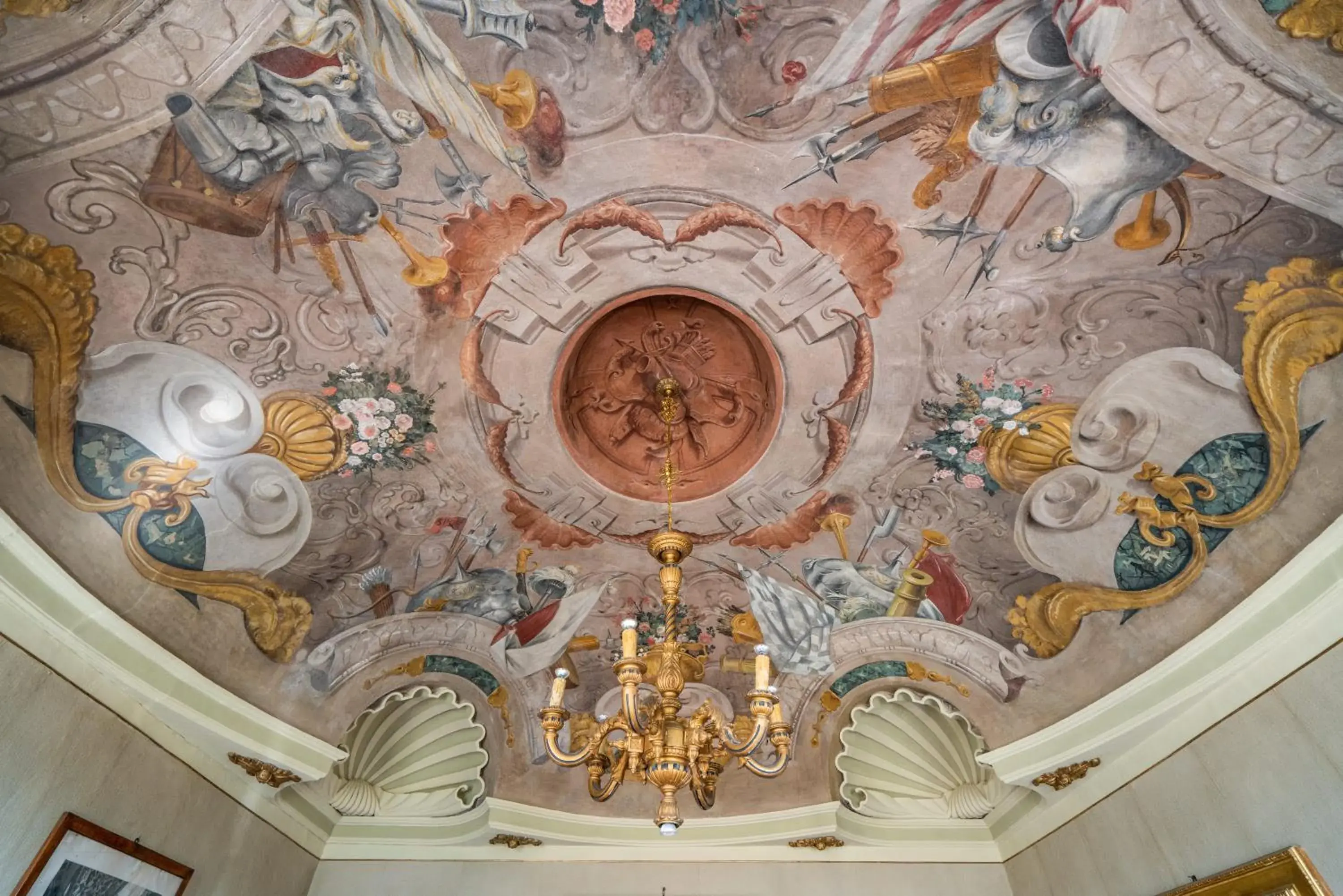 Decorative detail, Banquet Facilities in Villa Cattani Stuart