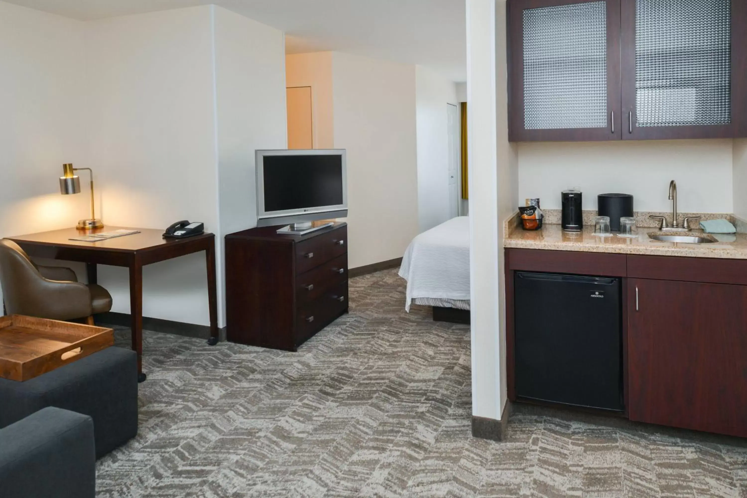 Photo of the whole room, TV/Entertainment Center in SpringHill Suites by Marriott Lancaster Palmdale