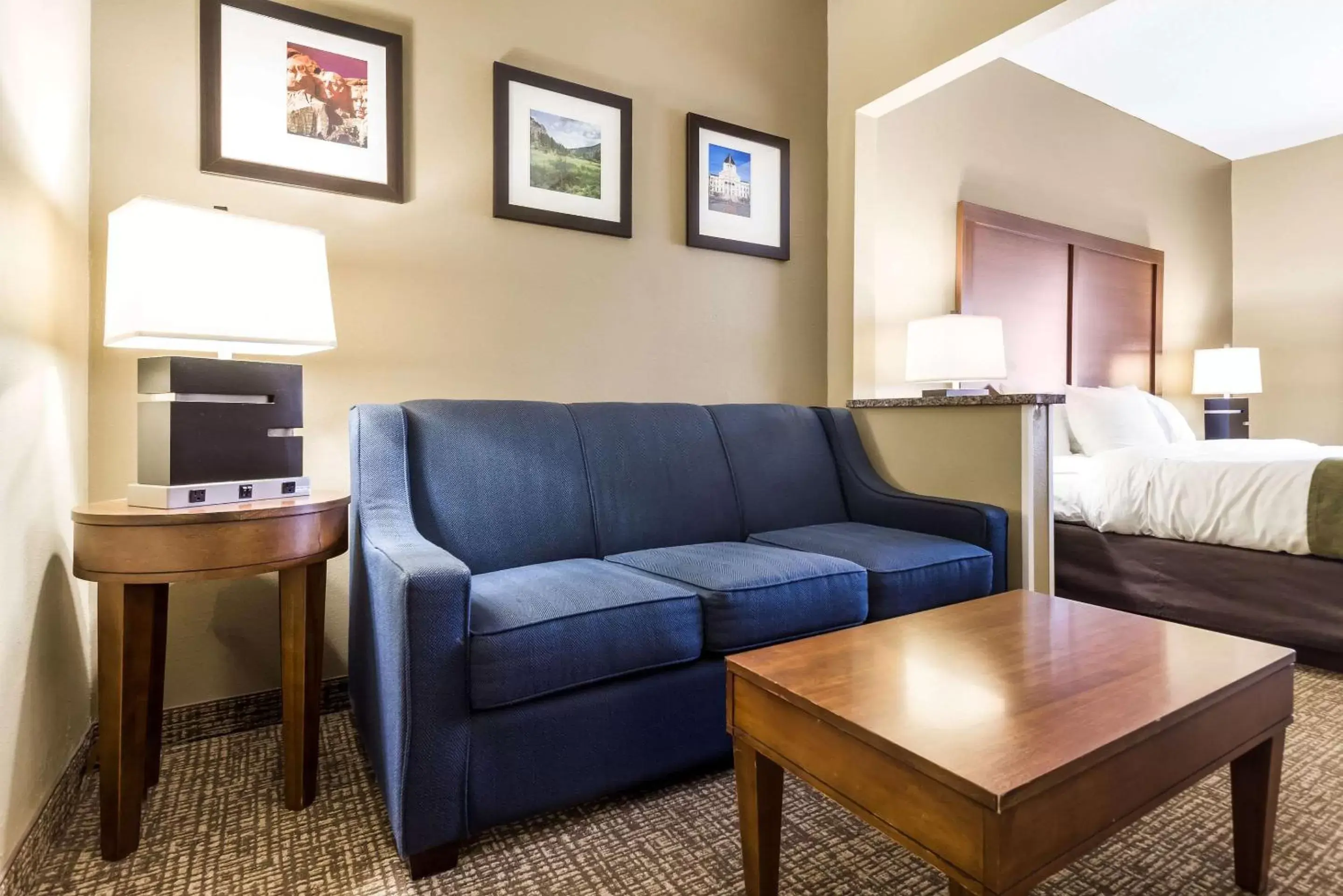 Photo of the whole room, Seating Area in Comfort Suites - Sioux Falls