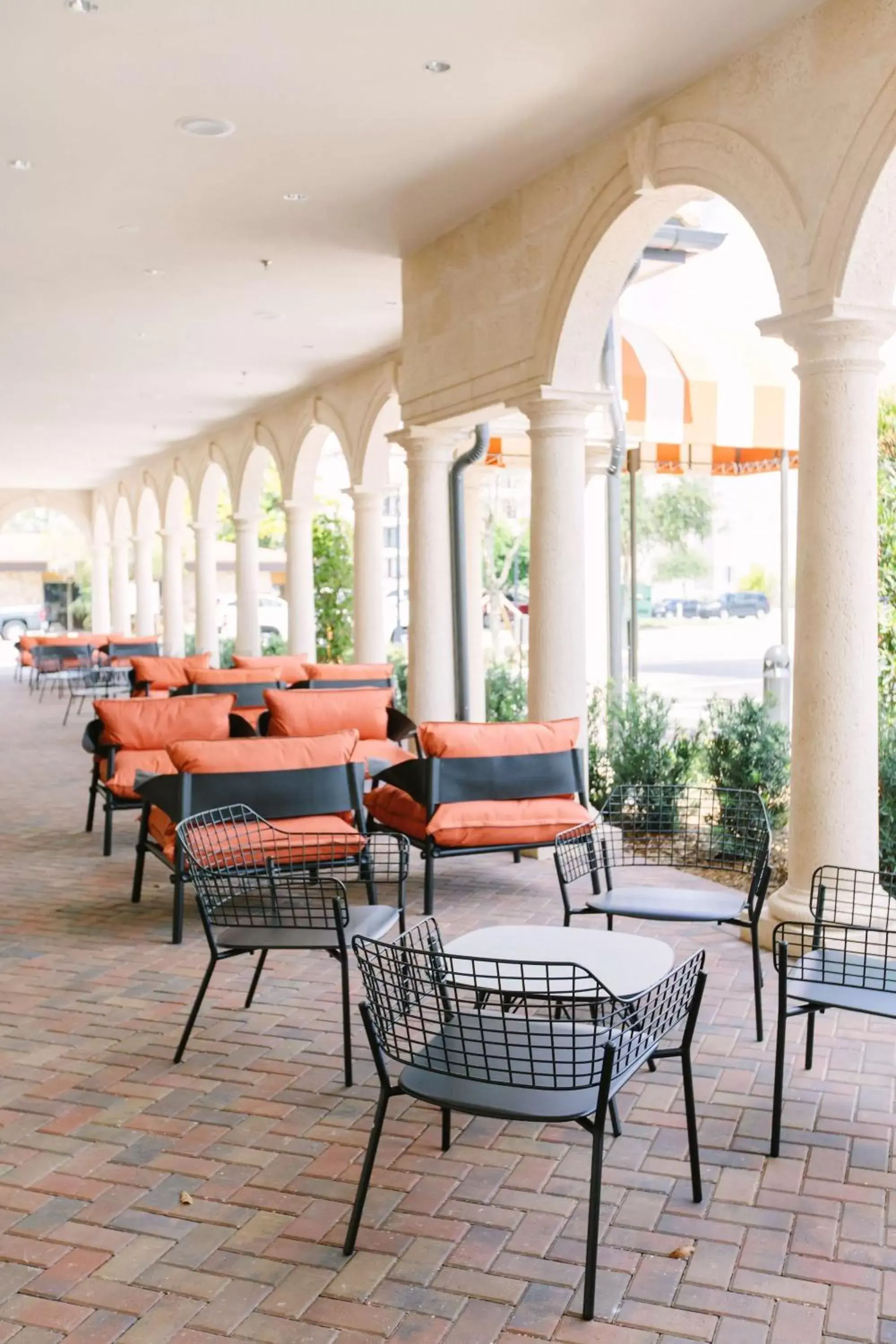 Patio, Restaurant/Places to Eat in Hilton Garden Inn Winter Park, FL