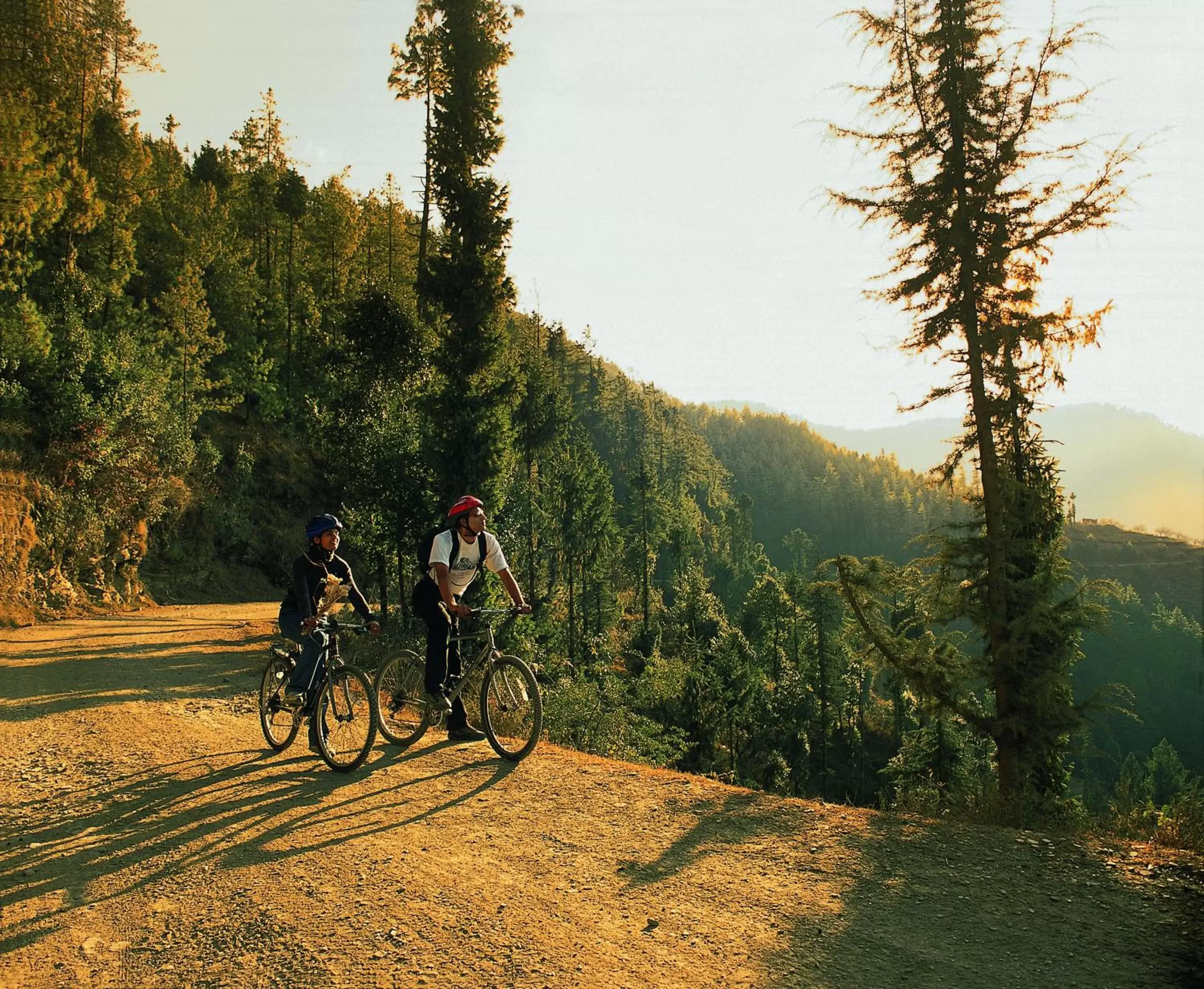 Cycling in Wildflower Hall, An Oberoi Resort, Shimla