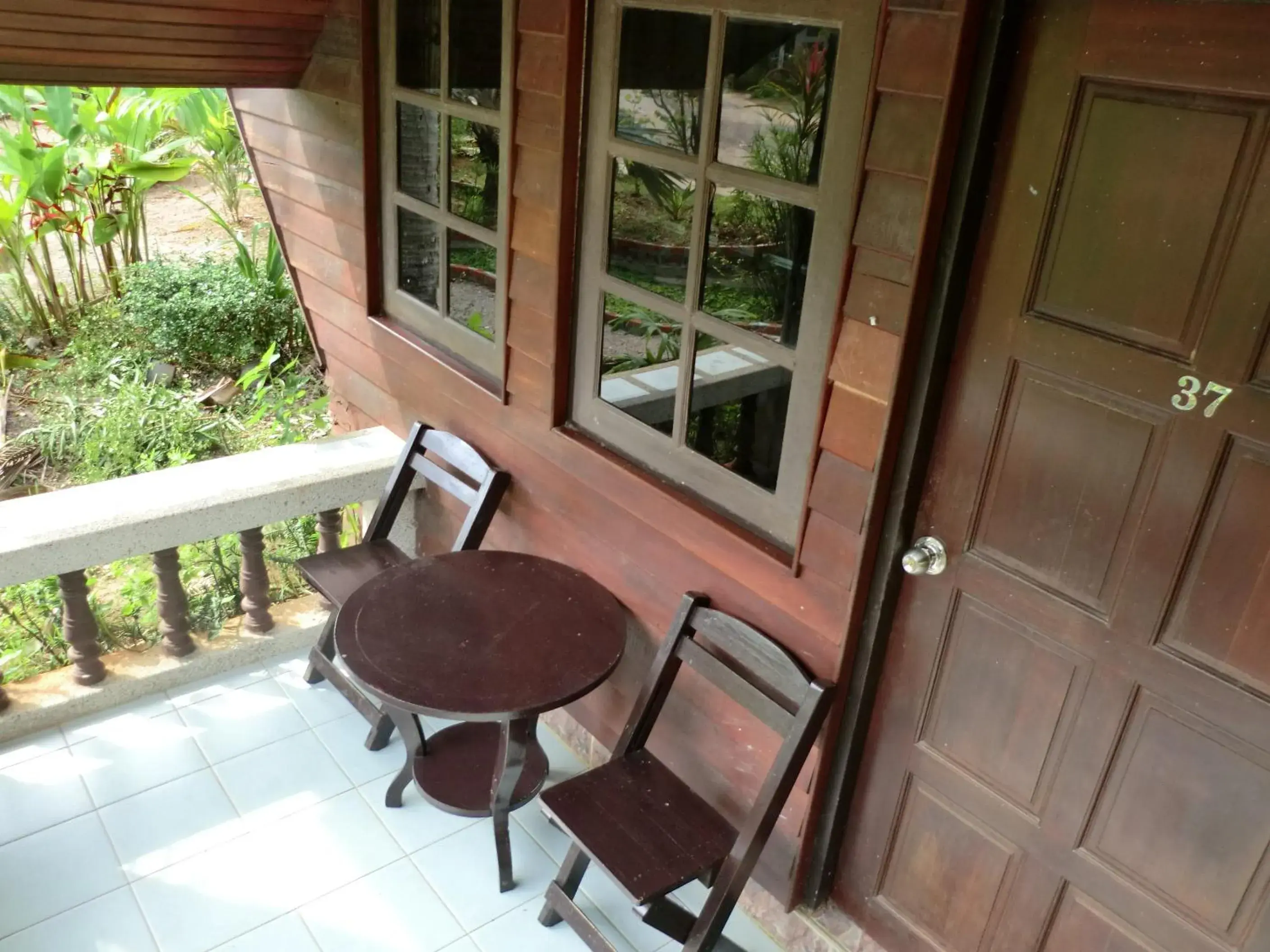 Patio in The Krabi Forest Homestay