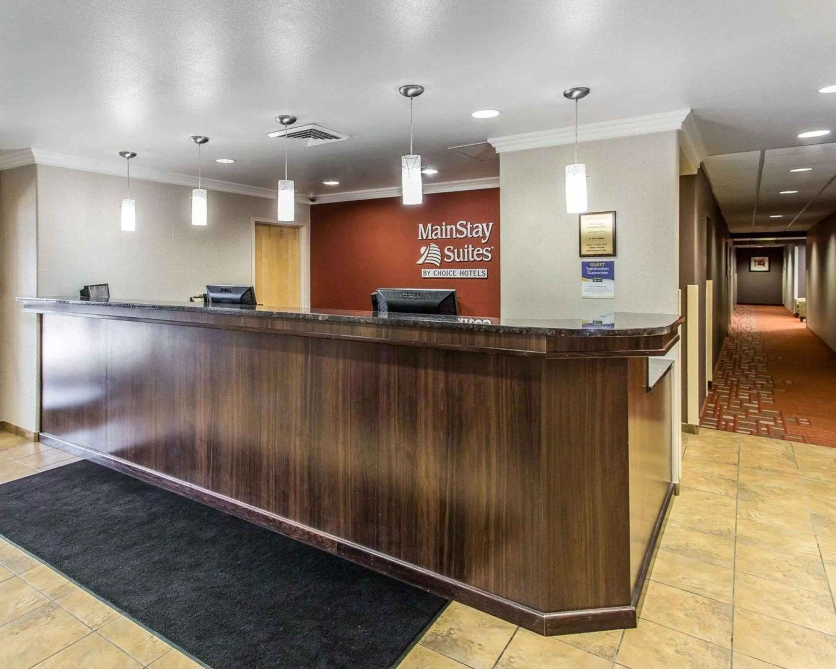 Lobby or reception in MainStay Suites Casper