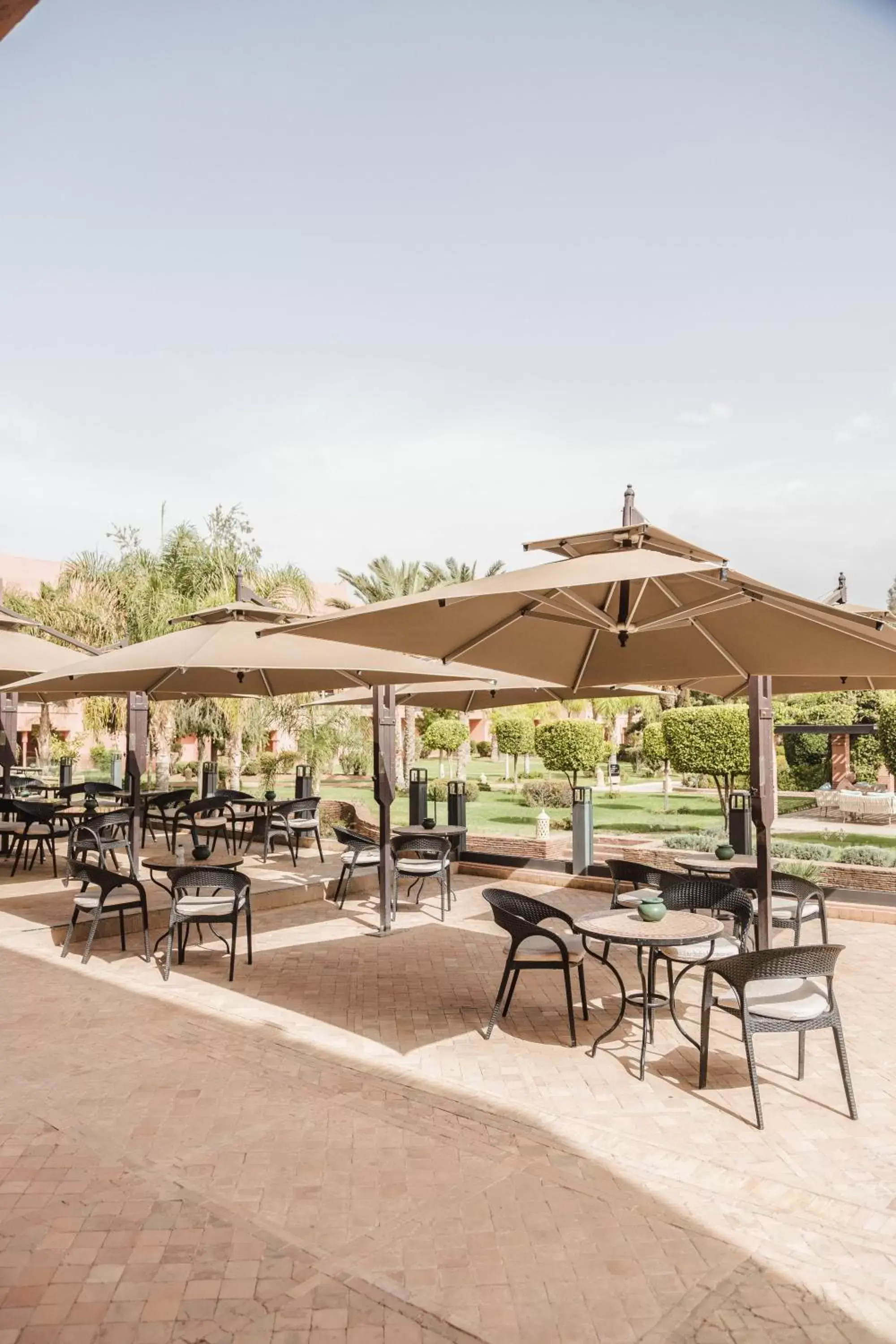 Patio, Restaurant/Places to Eat in Kenzi Menara Palace & Resort