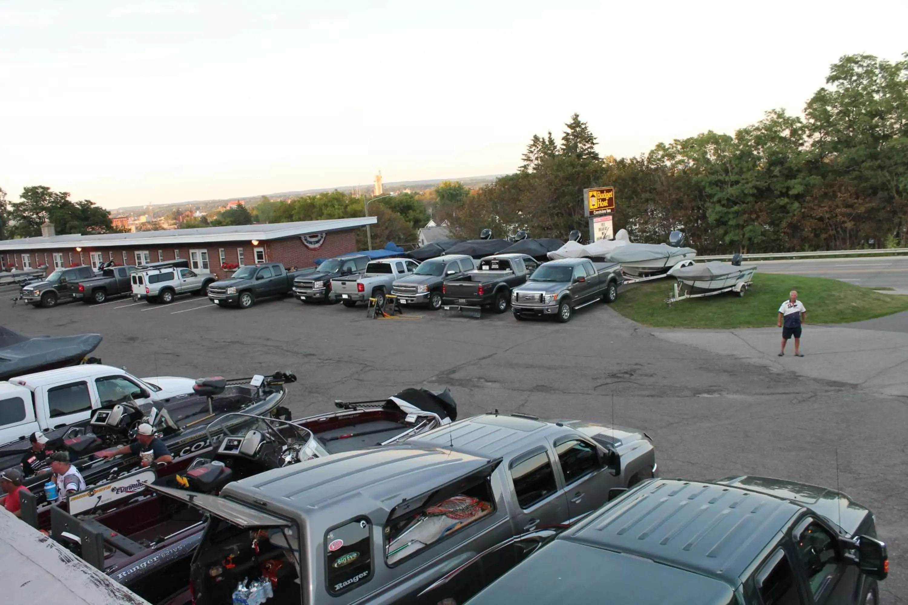 Bird's eye view in Budget Host Crestview Inn