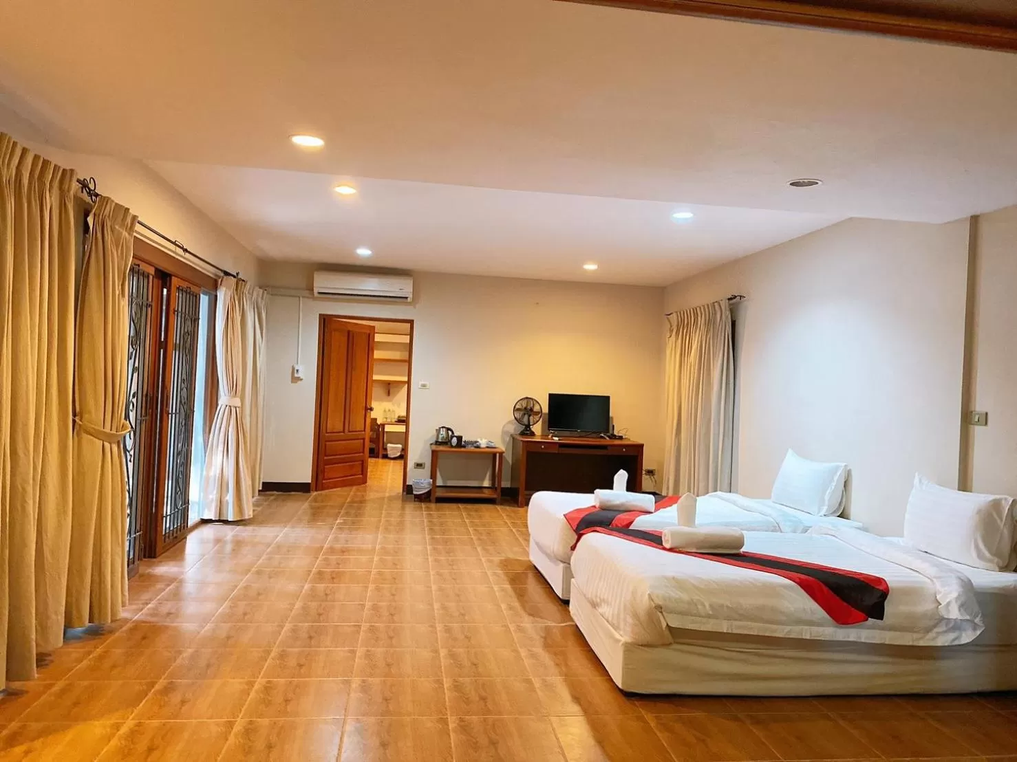 Bed in Sasidara Resort Nan